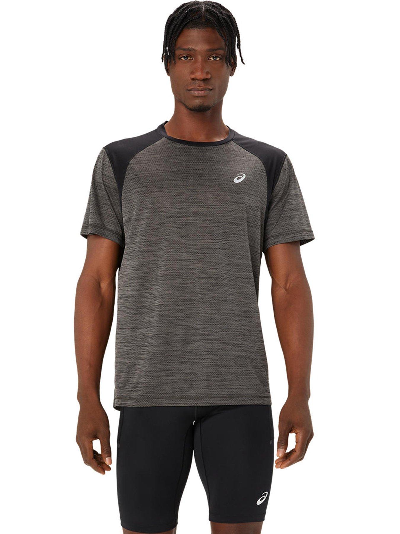 undefined Mens Running Road T-Shirt - Black
