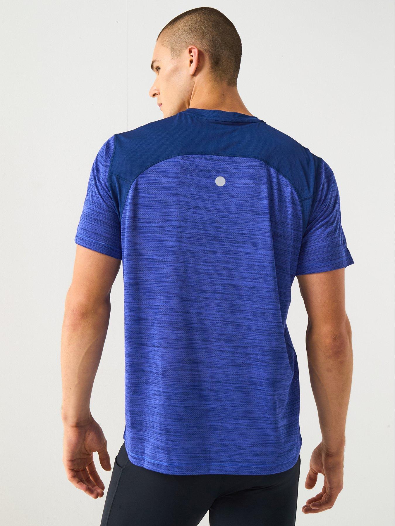 Image 2 of 5 of Asics Mens Running Road T-Shirt - Blue