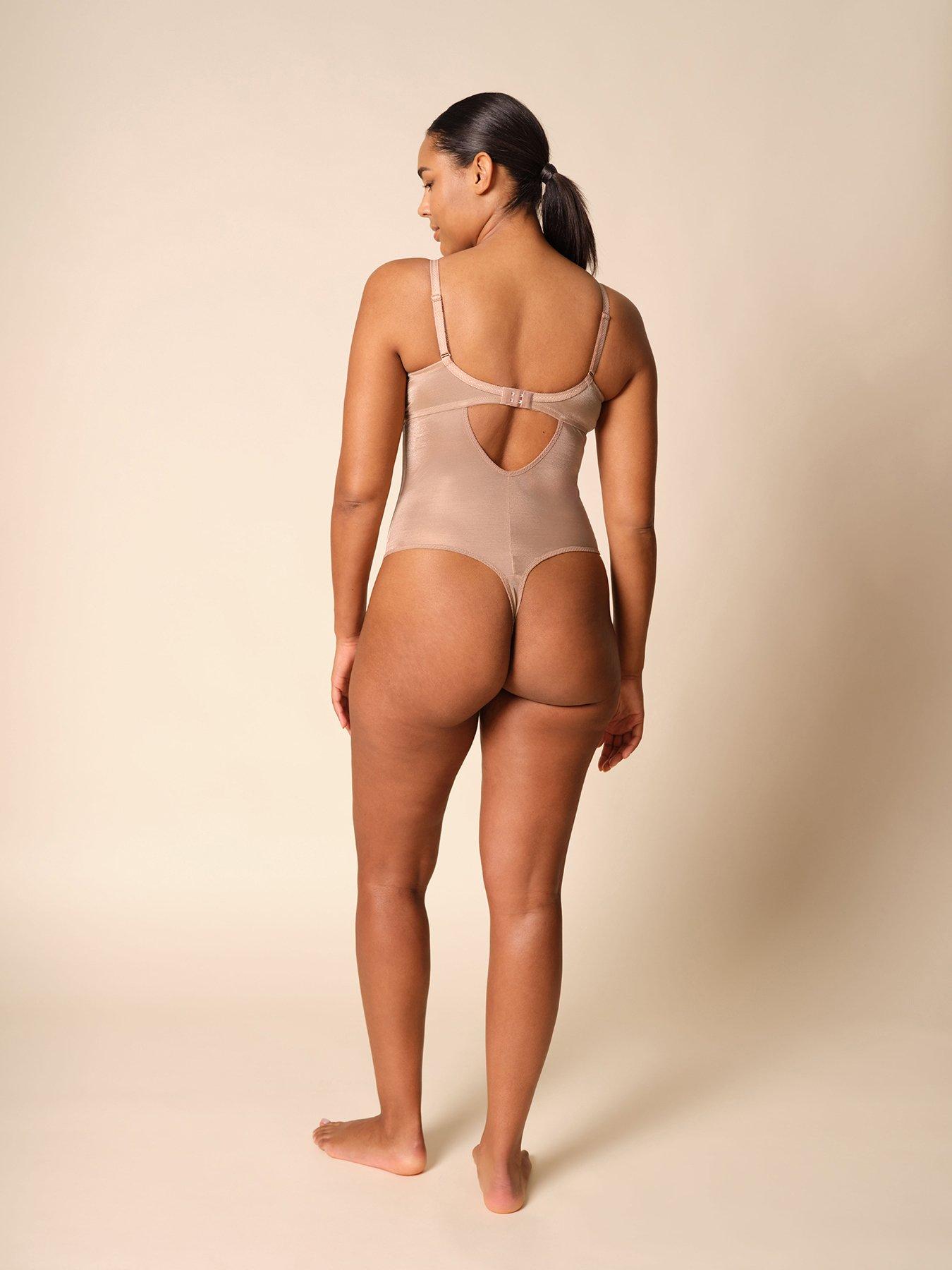  image of gossard-glossies-sheer-body-beige