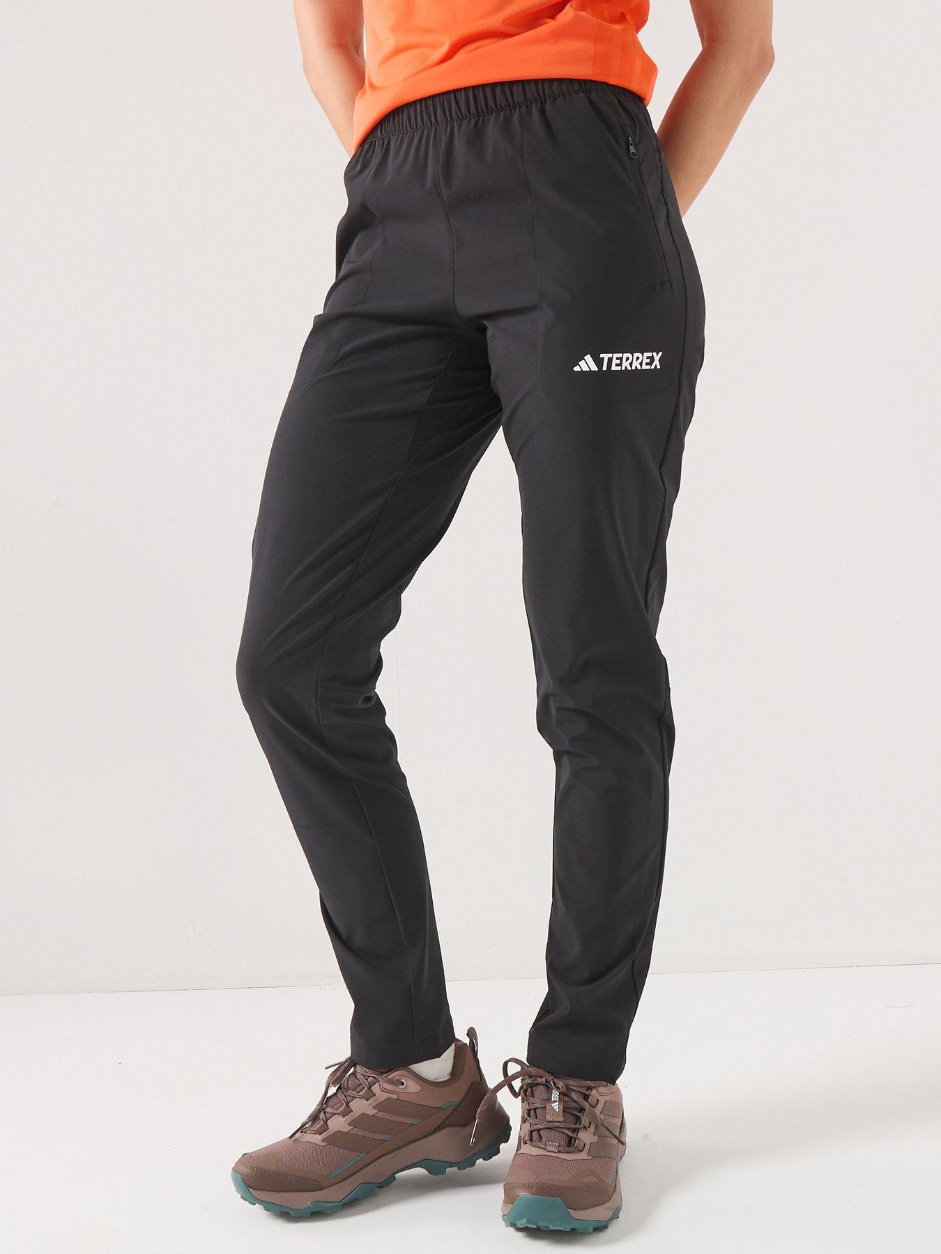 adidas Terrex Womens Outdoor Multi Essentials Stretch Joggers - Black