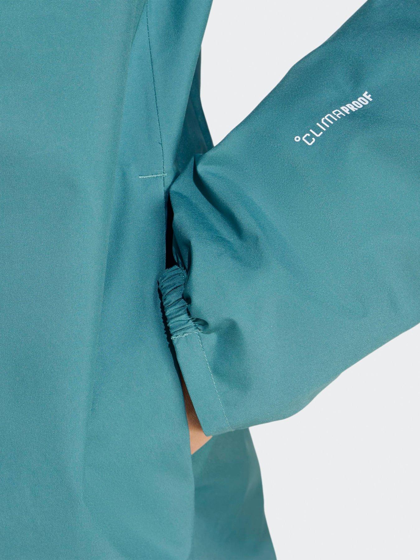 Image 4 of 5 of adidas Terrex Womens Outdoor Multi Essentials 2L Rain Jacket - Blue