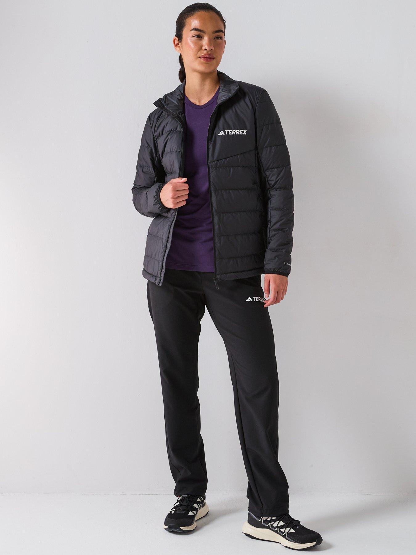 Image 3 of 6 of adidas Terrex Womens Outdoor Multi Light Down Jacket - Black