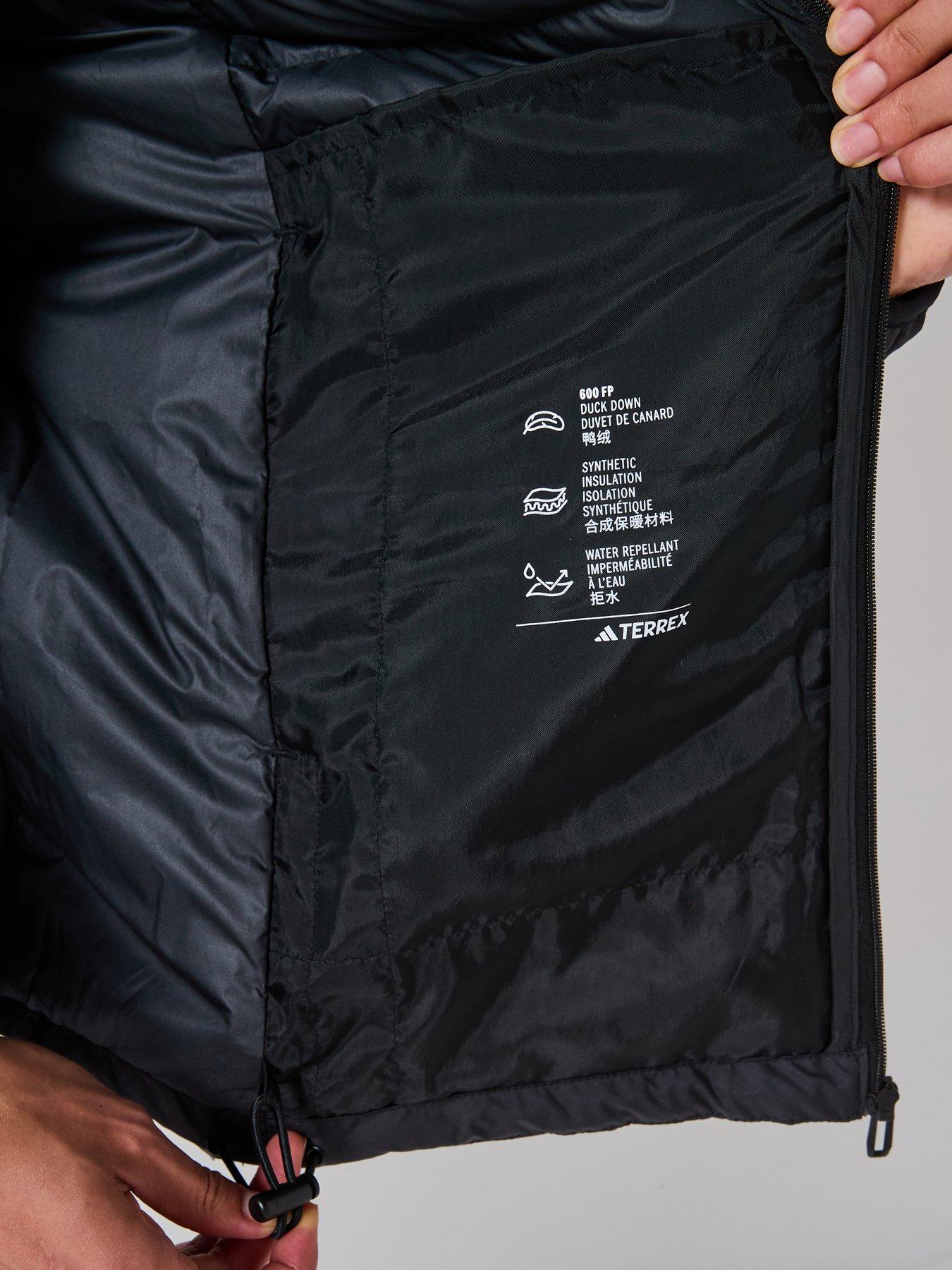 Image 4 of 6 of adidas Terrex Womens Outdoor Multi Light Down Jacket - Black
