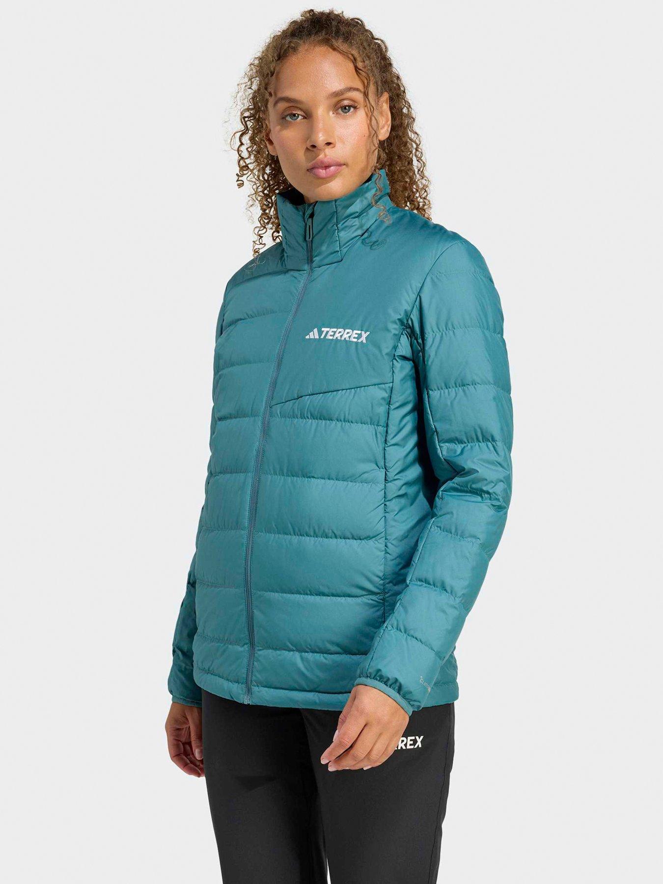 Image 1 of 5 of adidas Terrex Womens Outdoor Multi Light Down Jacket - Blue