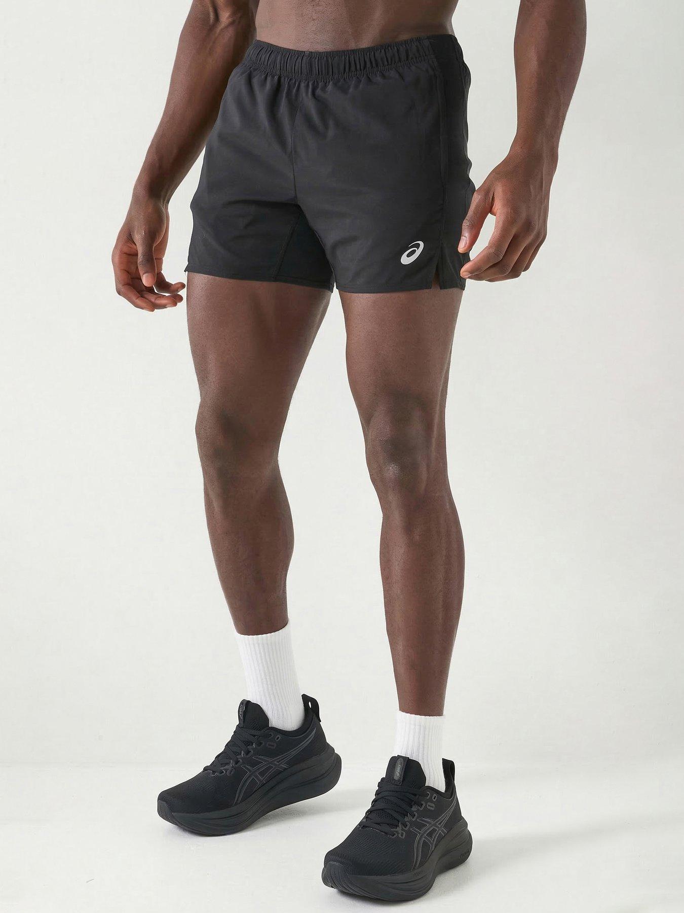 Asics Mens Running Core 5Inch Shorts - Black