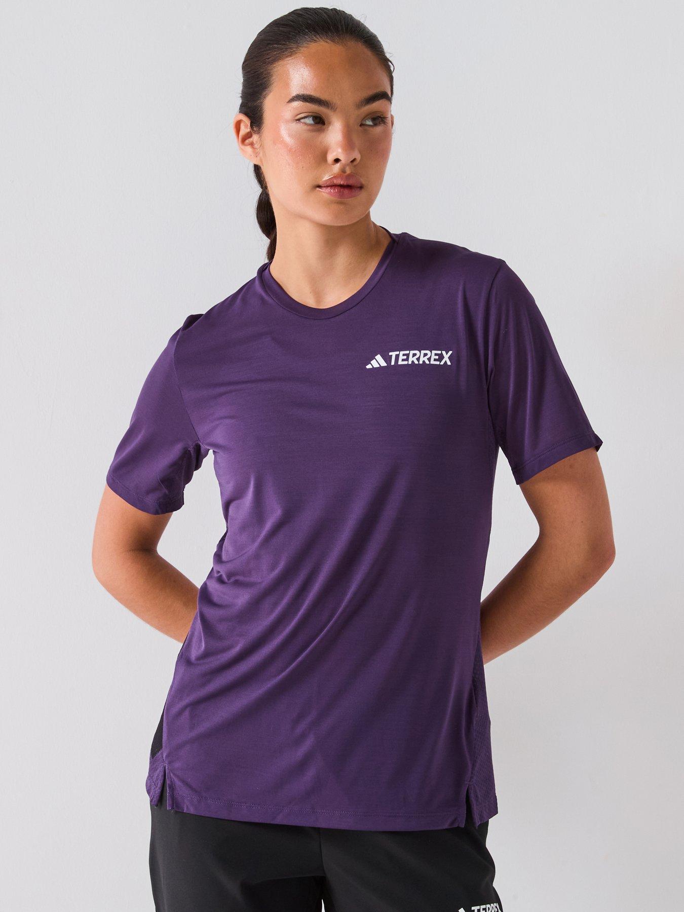 undefined Womens Xperior Climacool T- Shirt - Purple