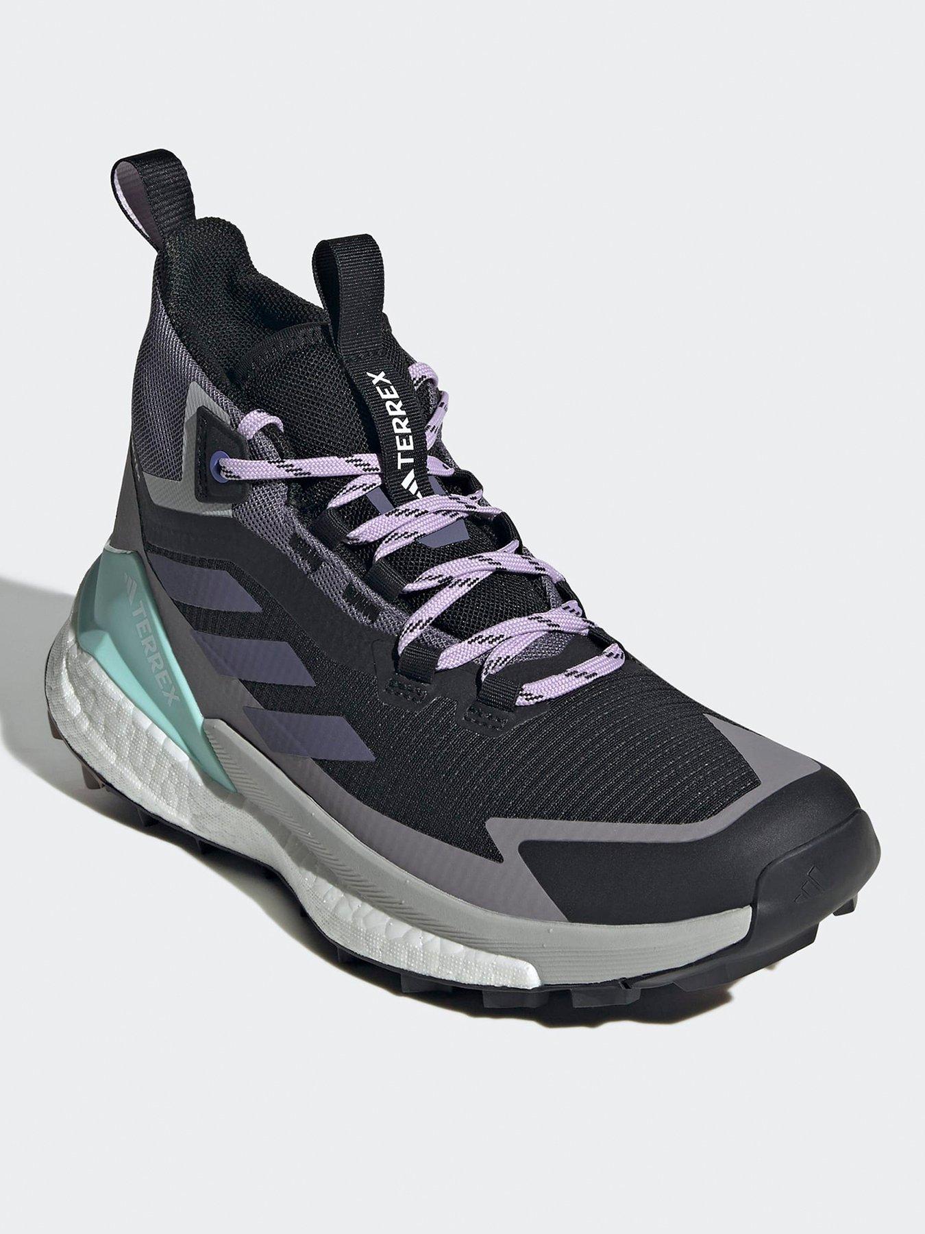  image of adidas-terrex-womens-free-hiker-20-gore-tex-hiking-shoes-black