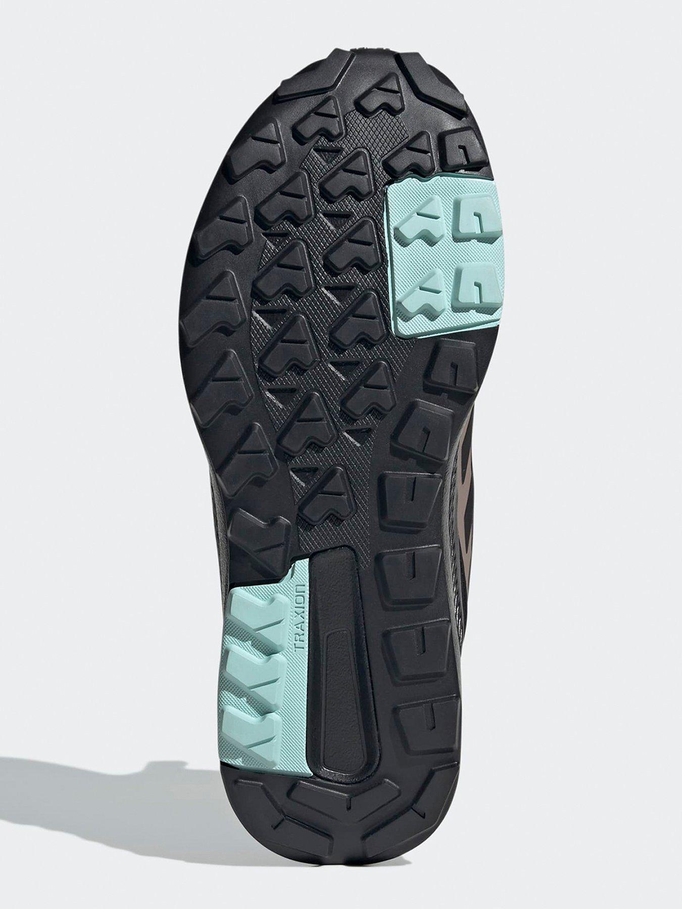  image of adidas-terrex-womens-anylander-mid-rainrdy-hiking-shoes-purple