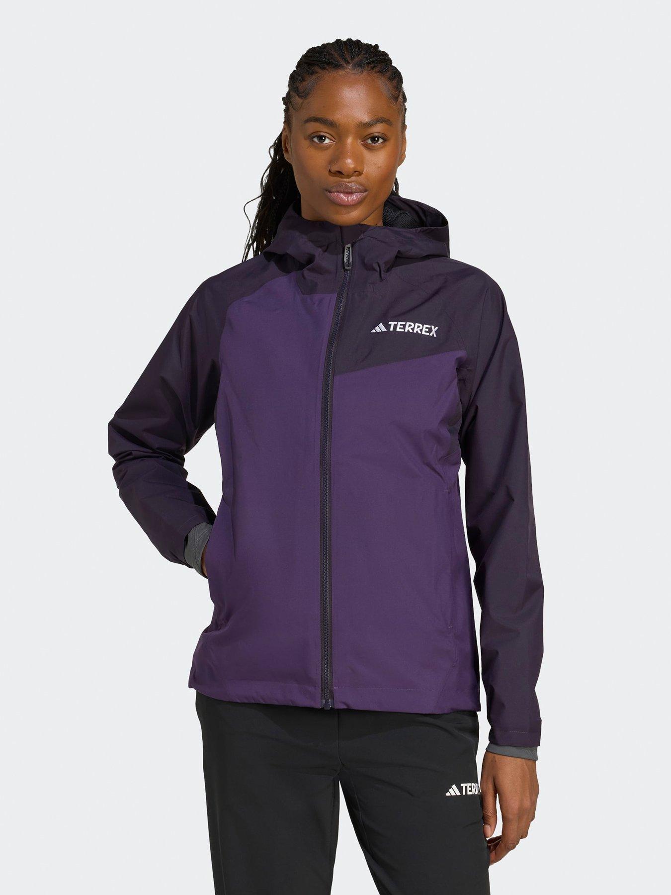 undefined Womens Outdoor Multi 2L RainRdy Jacket - Purple