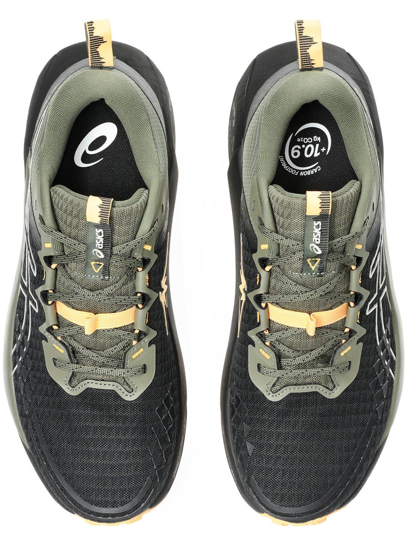 Image 4 of 7 of Asics Mens Trail Running Gel-Trabuco 13 Trainers - Black/Green