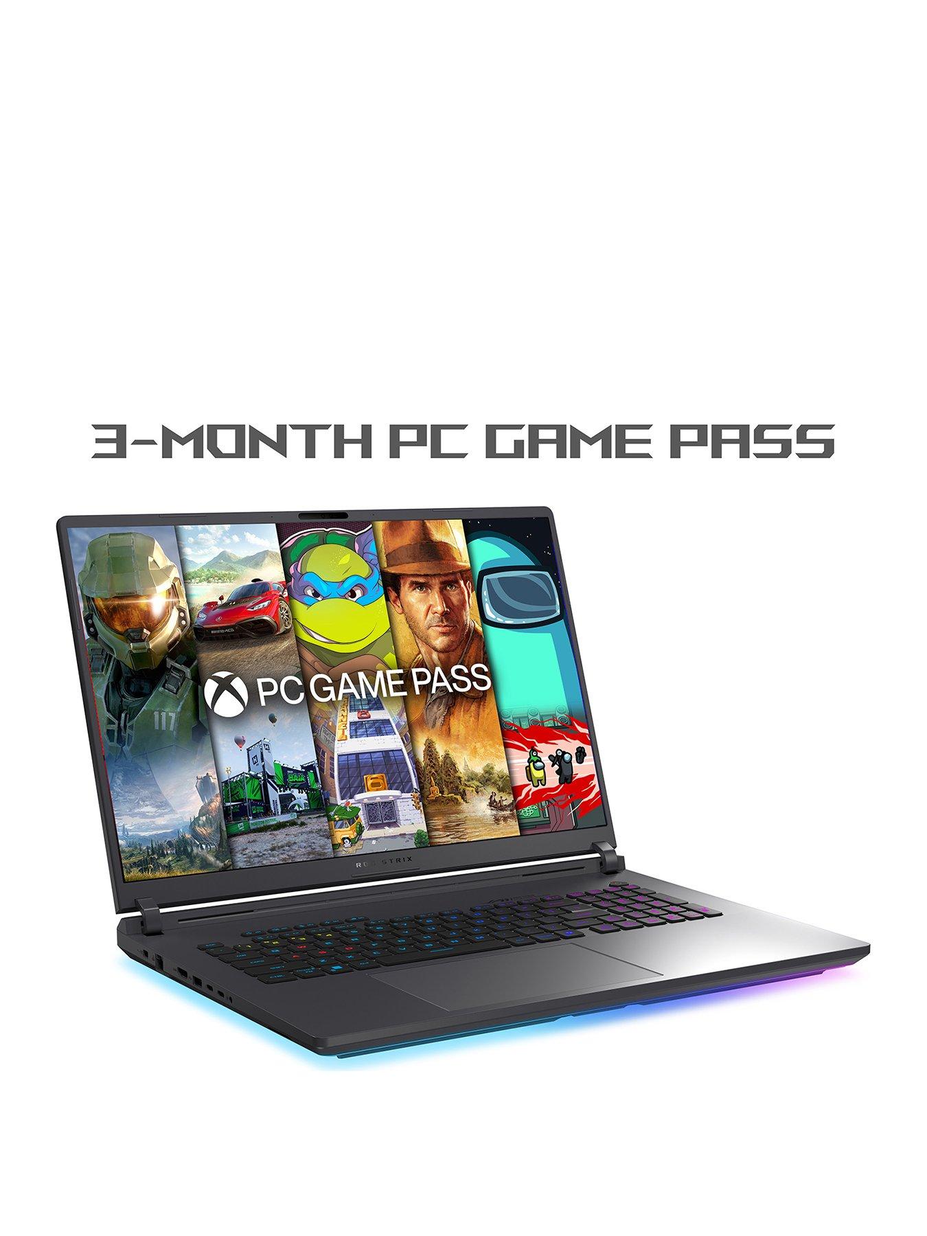 Image 2 of 7 of Asus Strix Gaming Laptop - GeForce RTX 5070 Ti - Intel Core Ultra 9 - 32GB RAM - 1TB SSD - 18in WQXGA - Grey