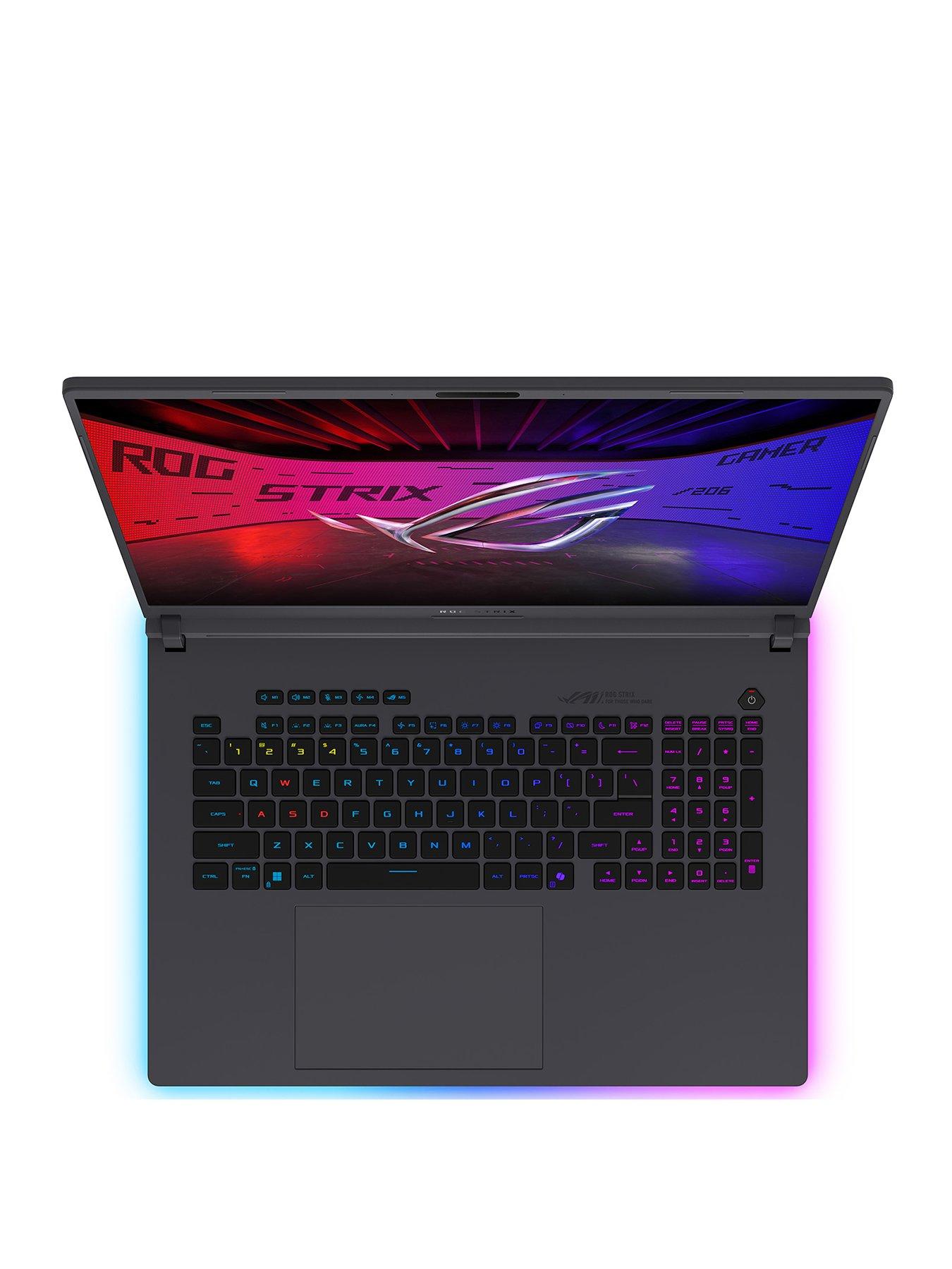 Image 3 of 7 of Asus Strix Gaming Laptop - GeForce RTX 5070 Ti - Intel Core Ultra 9 - 32GB RAM - 1TB SSD - 18in WQXGA - Grey