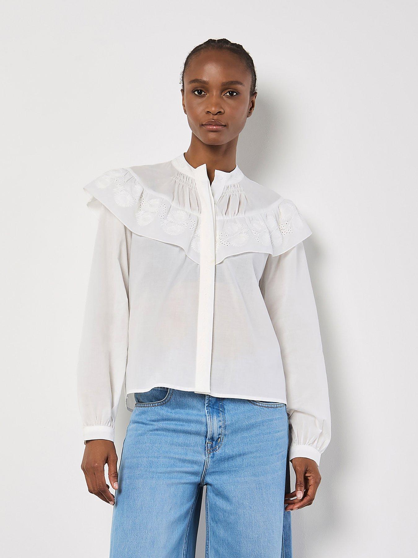 apricot-embroidered-bib-shirt