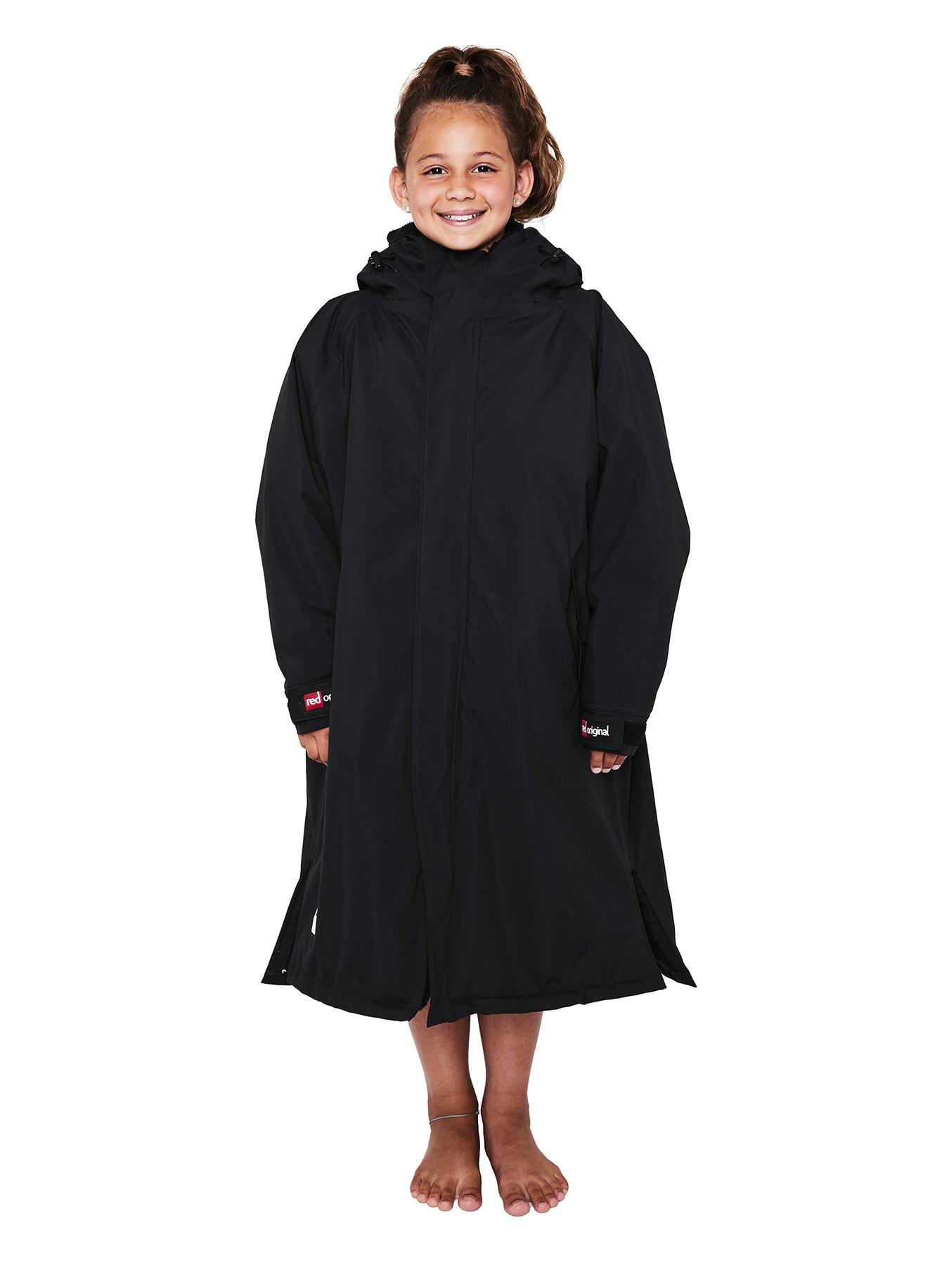 undefined Kids Pro Waterproof Changing Robe - Black