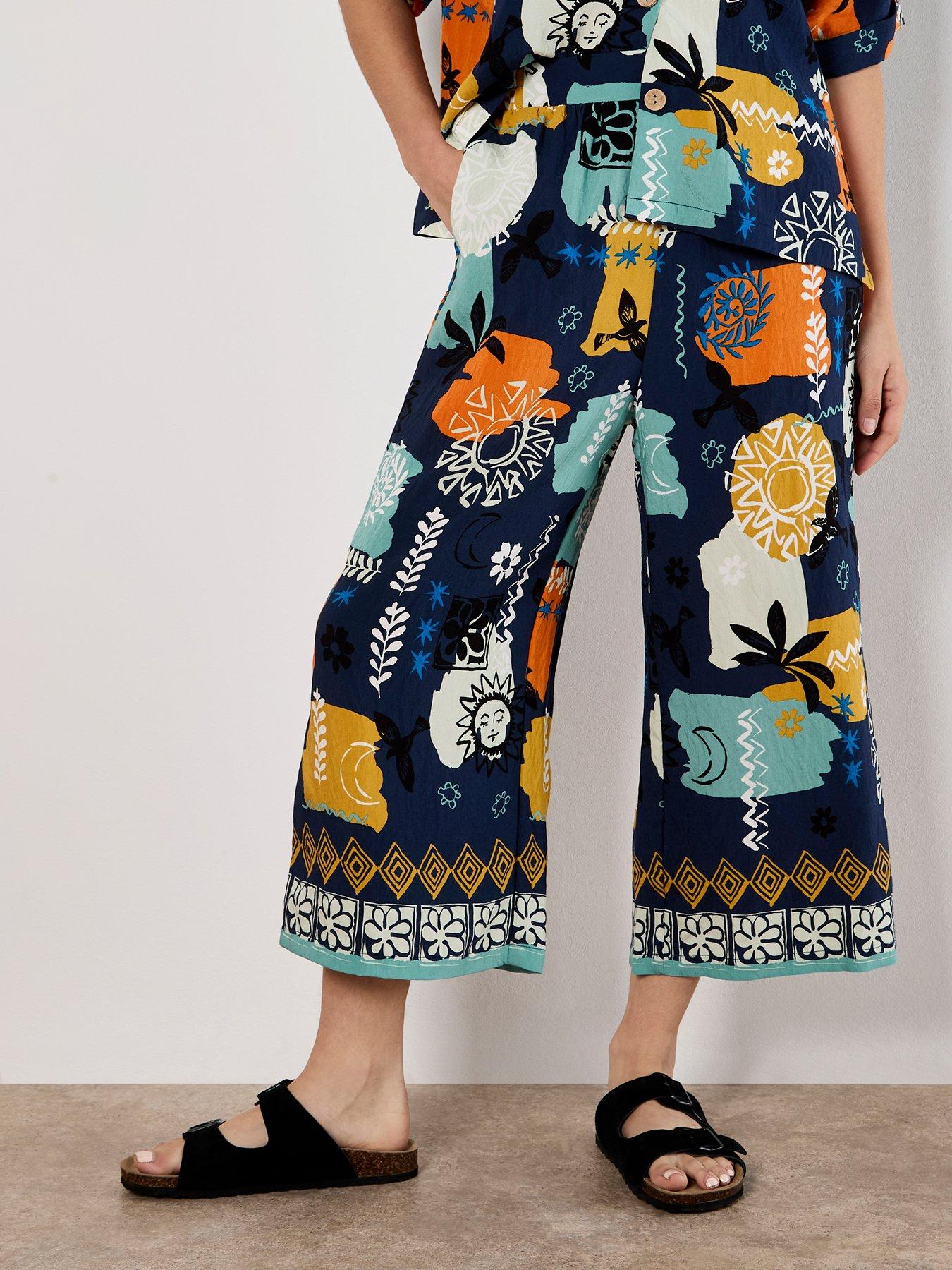 undefined Sun  &  Colour Print Culotte