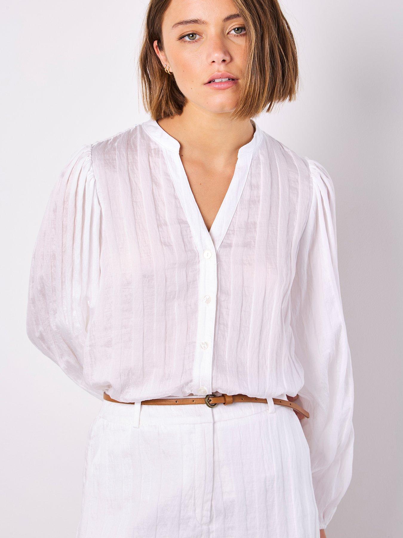 apricot-grandad-collar-self-stripe-shirt