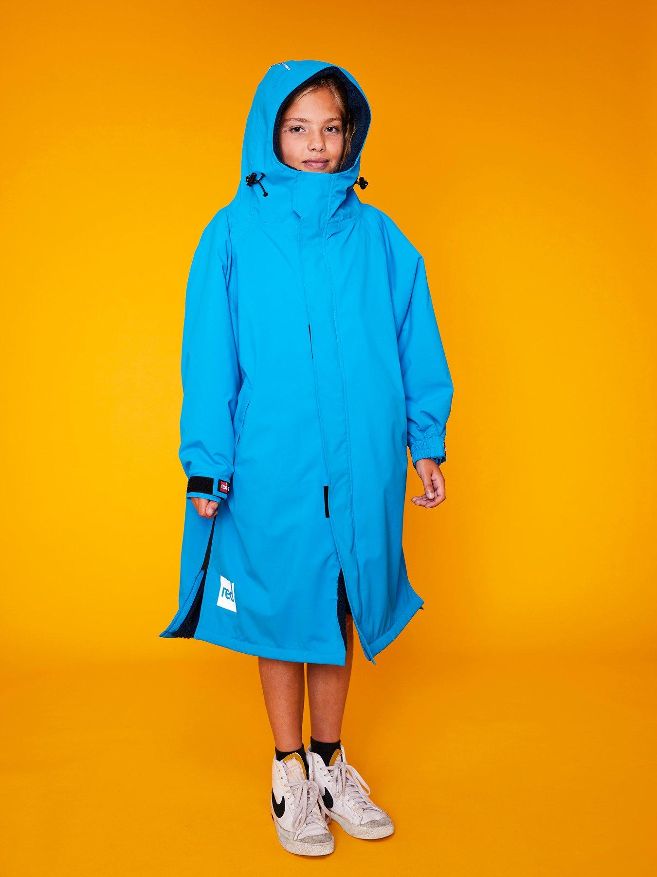 Image 1 of 6 of Red Equipment Kids Pro Waterproof Changing Robe - Blue