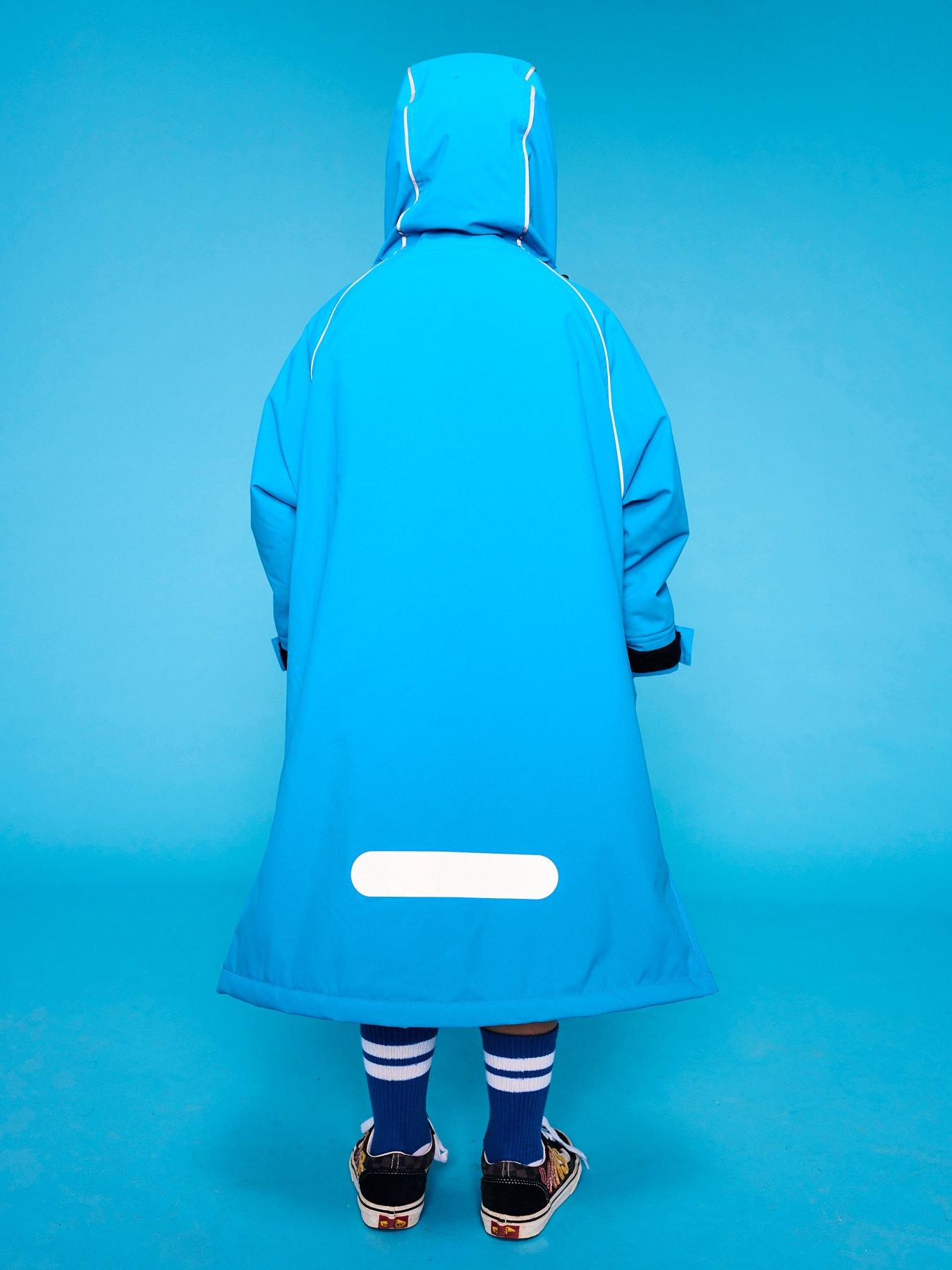 Image 6 of 6 of Red Equipment Kids Pro Waterproof Changing Robe - Blue