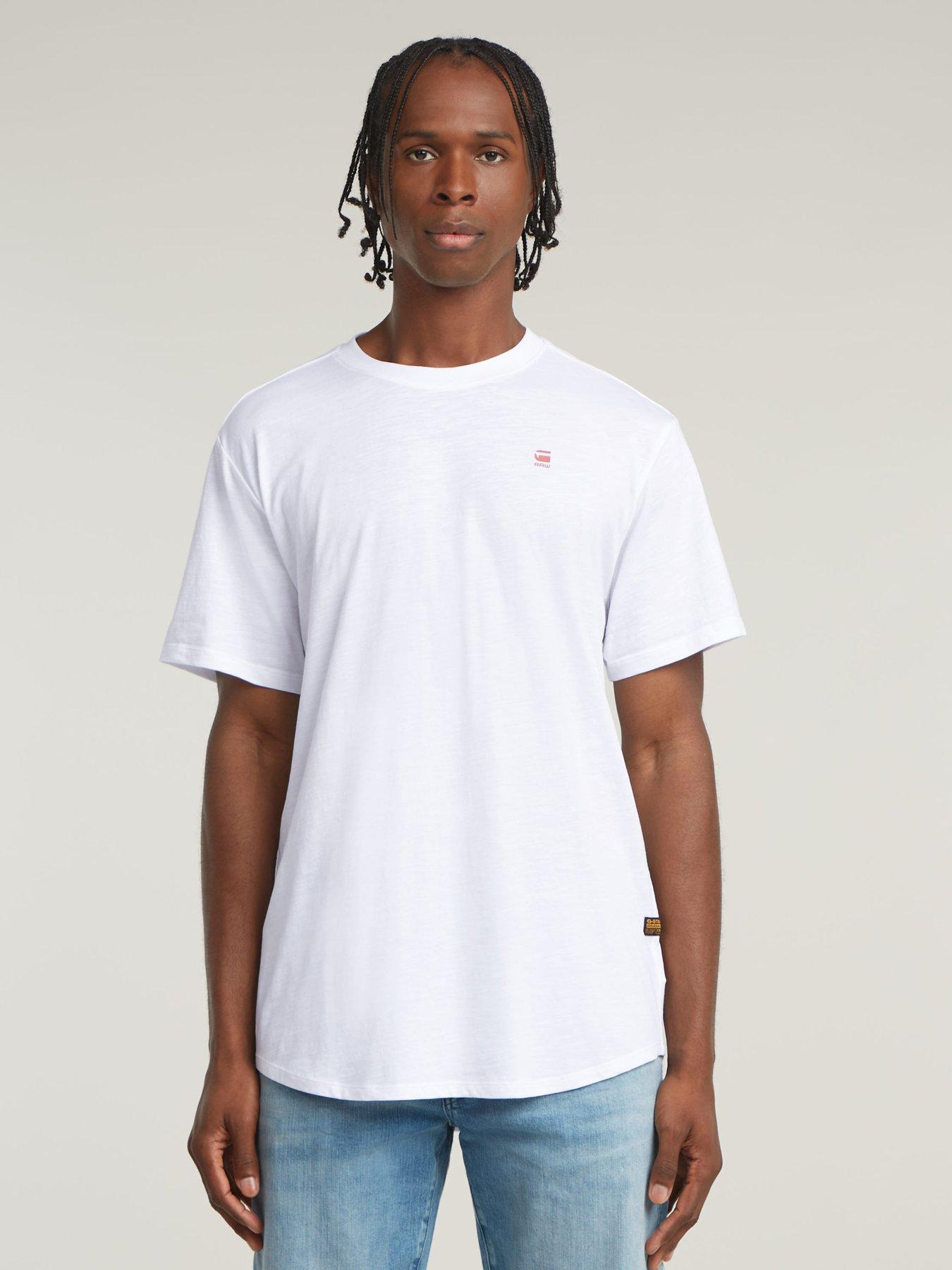 undefined G-star Back Graphic T-shirt- White