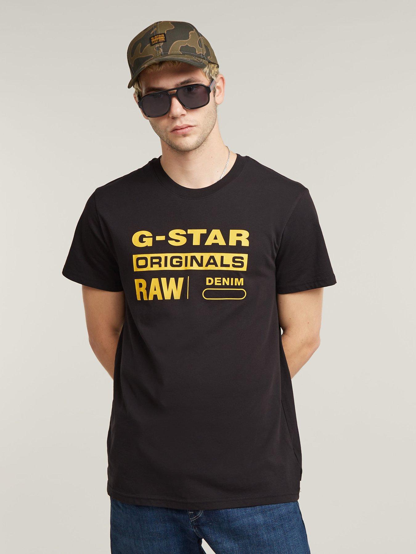 undefined G-star Originals Graphic T-shirt - Black