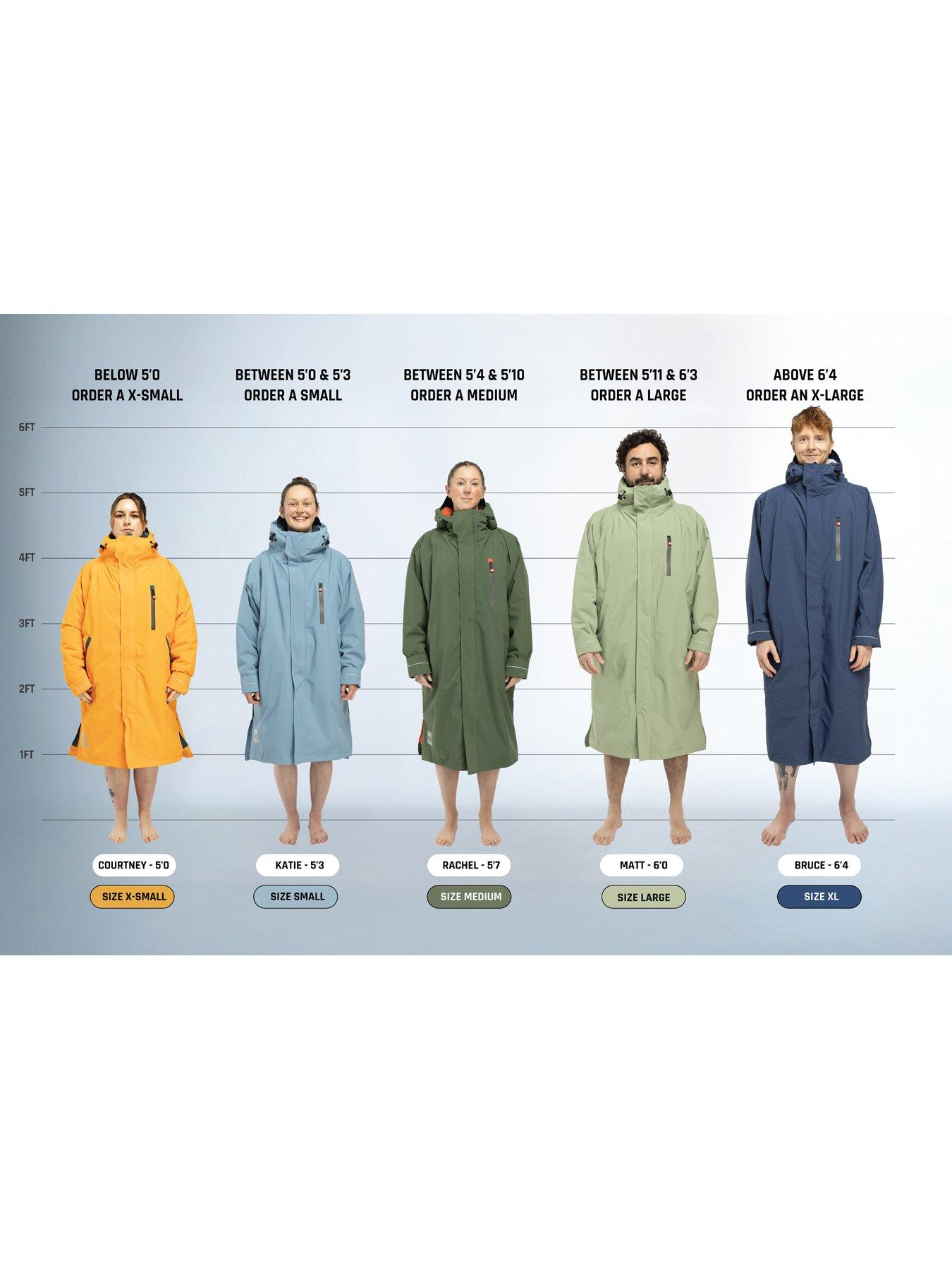Image 6 of 6 of Red Equipment Evo Pro Unisex Waterpoof Changing Robe - Blue