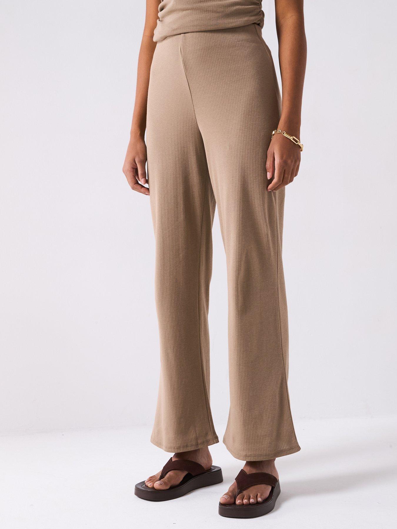 undefined Rib Kickflare Trouser Co-ord