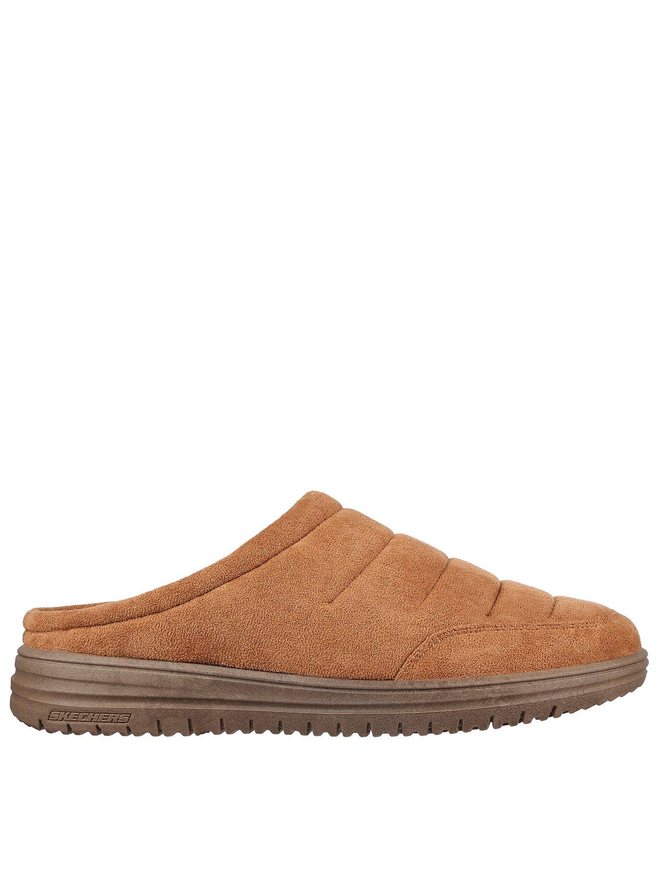Skechers Murette Slip On Mule Slippers- Brown