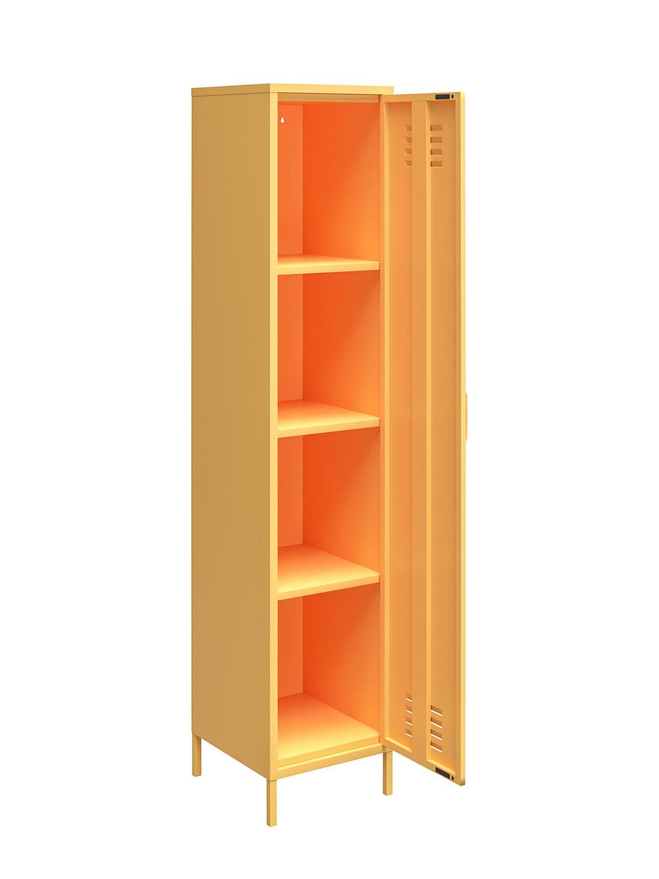  image of dorel-home-single-metal-locker-storage-cabinet