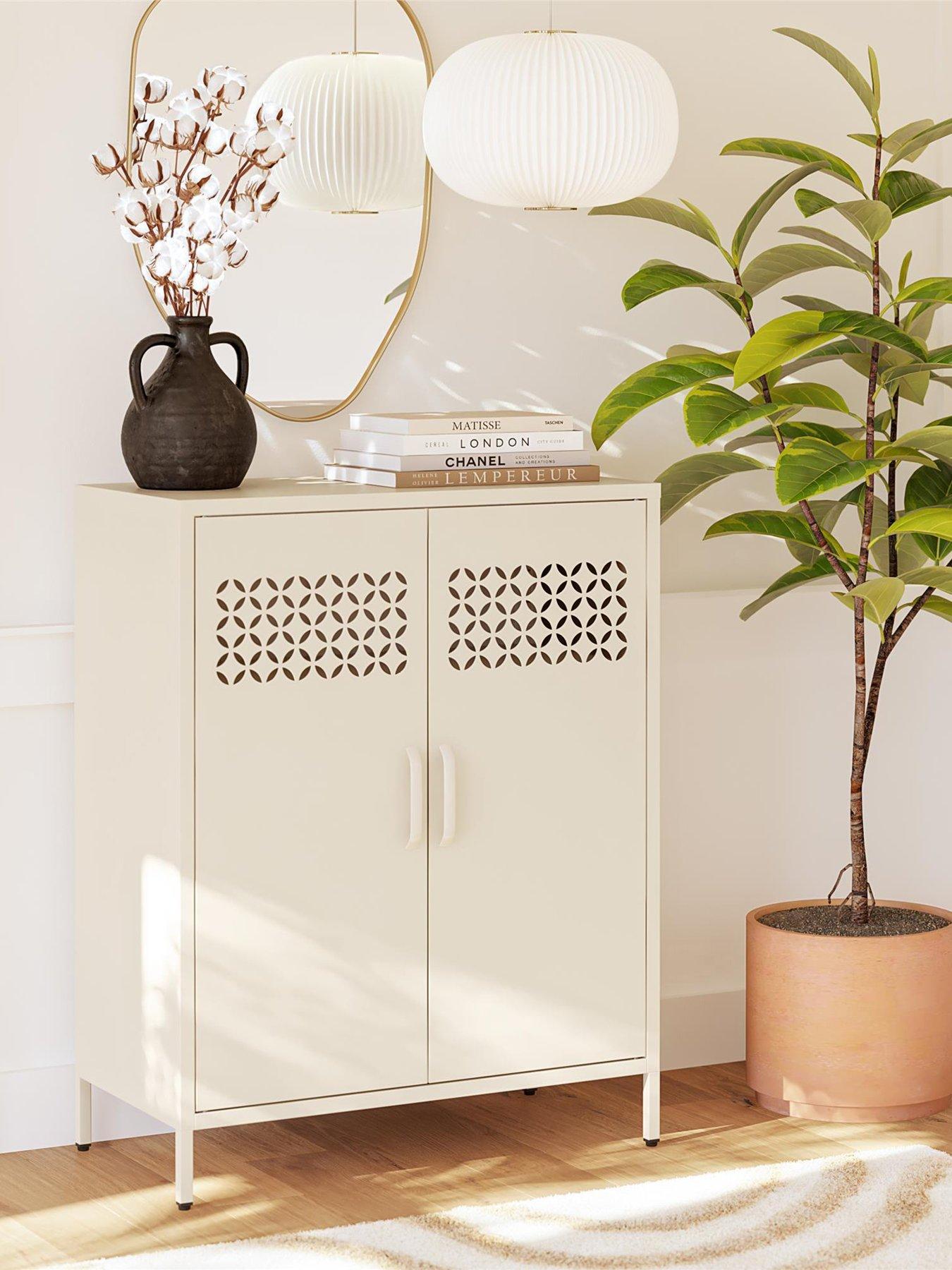 Image 7 of 7 of Dorel Home Annie 2 Door Storage Cabinet