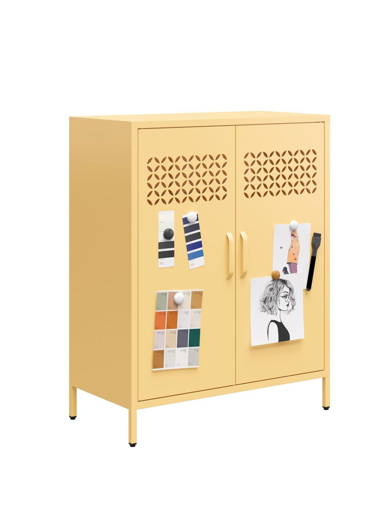 Image 5 of 7 of Dorel Home Annie 2 Door Storage Cabinet