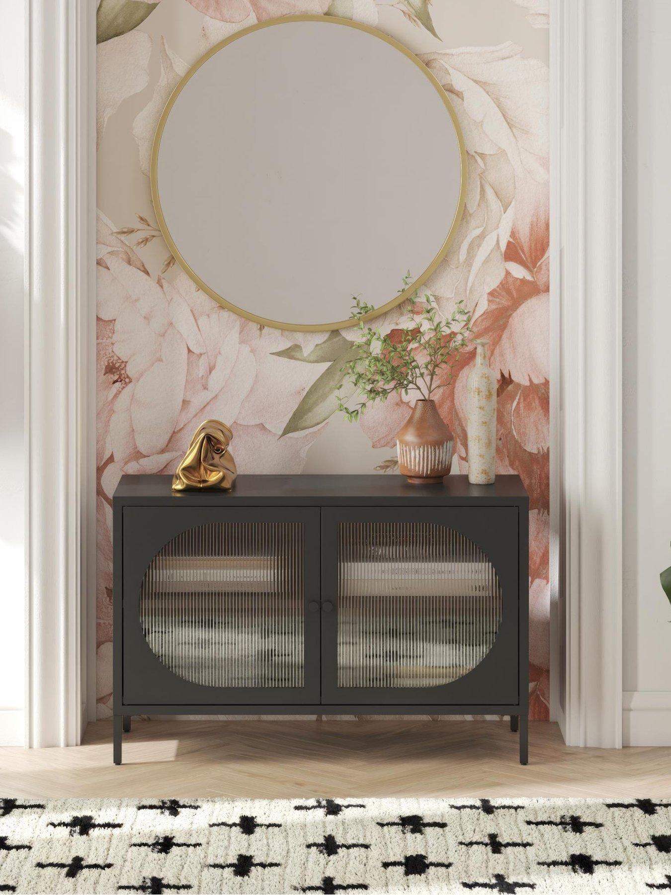 Image 1 of 7 of CosmoLiving by Cosmopolitan Luna Accent Sideboard Cabinet