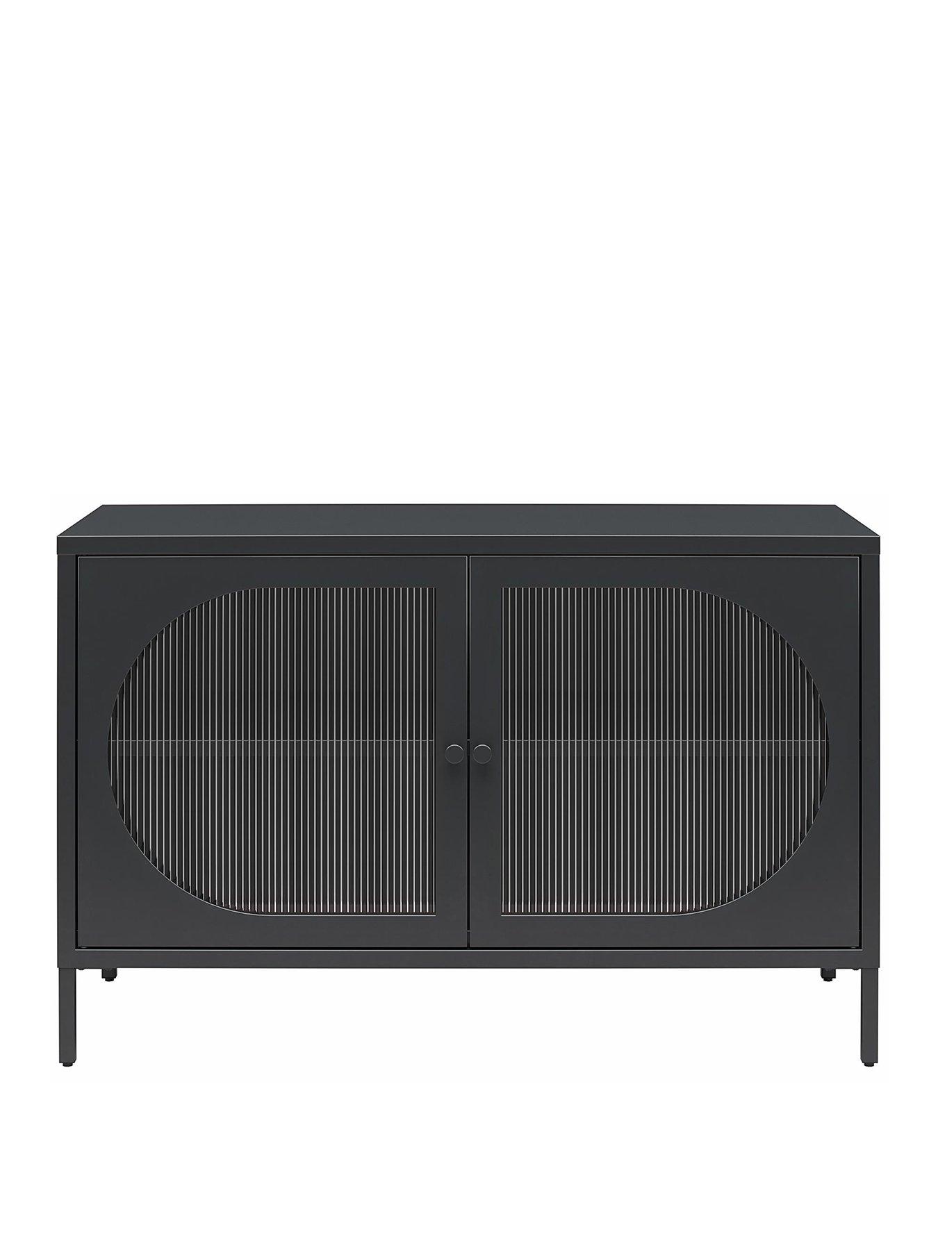 Image 2 of 7 of CosmoLiving by Cosmopolitan Luna Accent Sideboard Cabinet