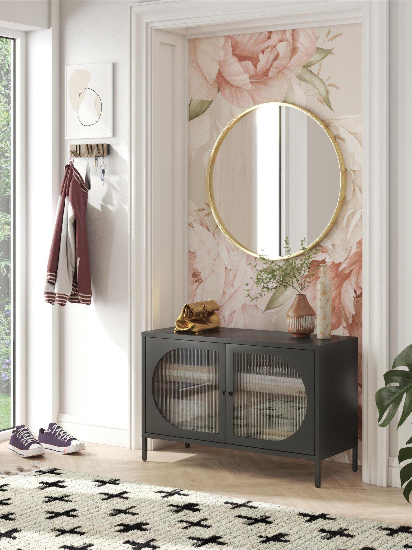 Image 3 of 7 of CosmoLiving by Cosmopolitan Luna Accent Sideboard Cabinet