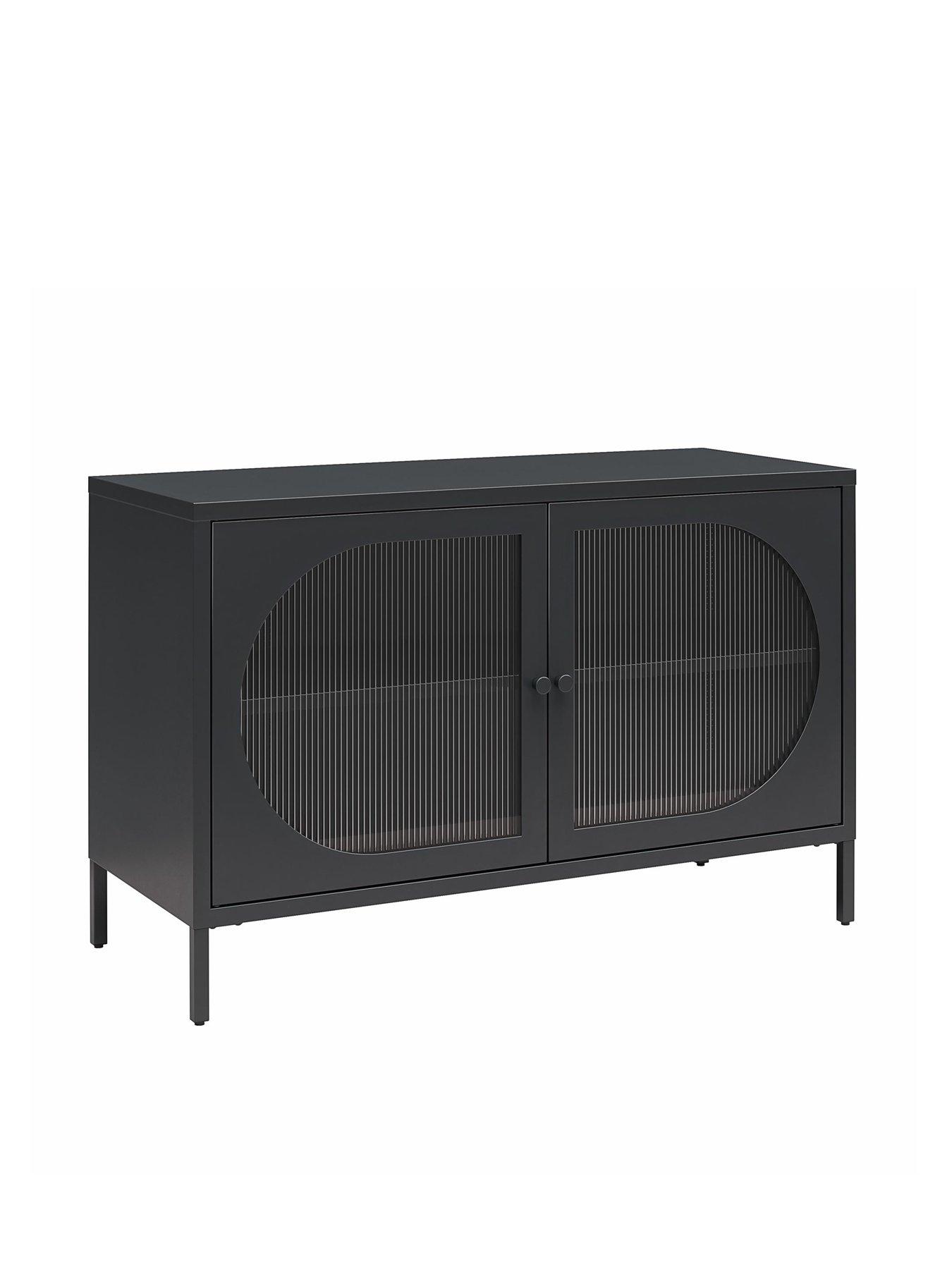 Image 4 of 7 of CosmoLiving by Cosmopolitan Luna Accent Sideboard Cabinet