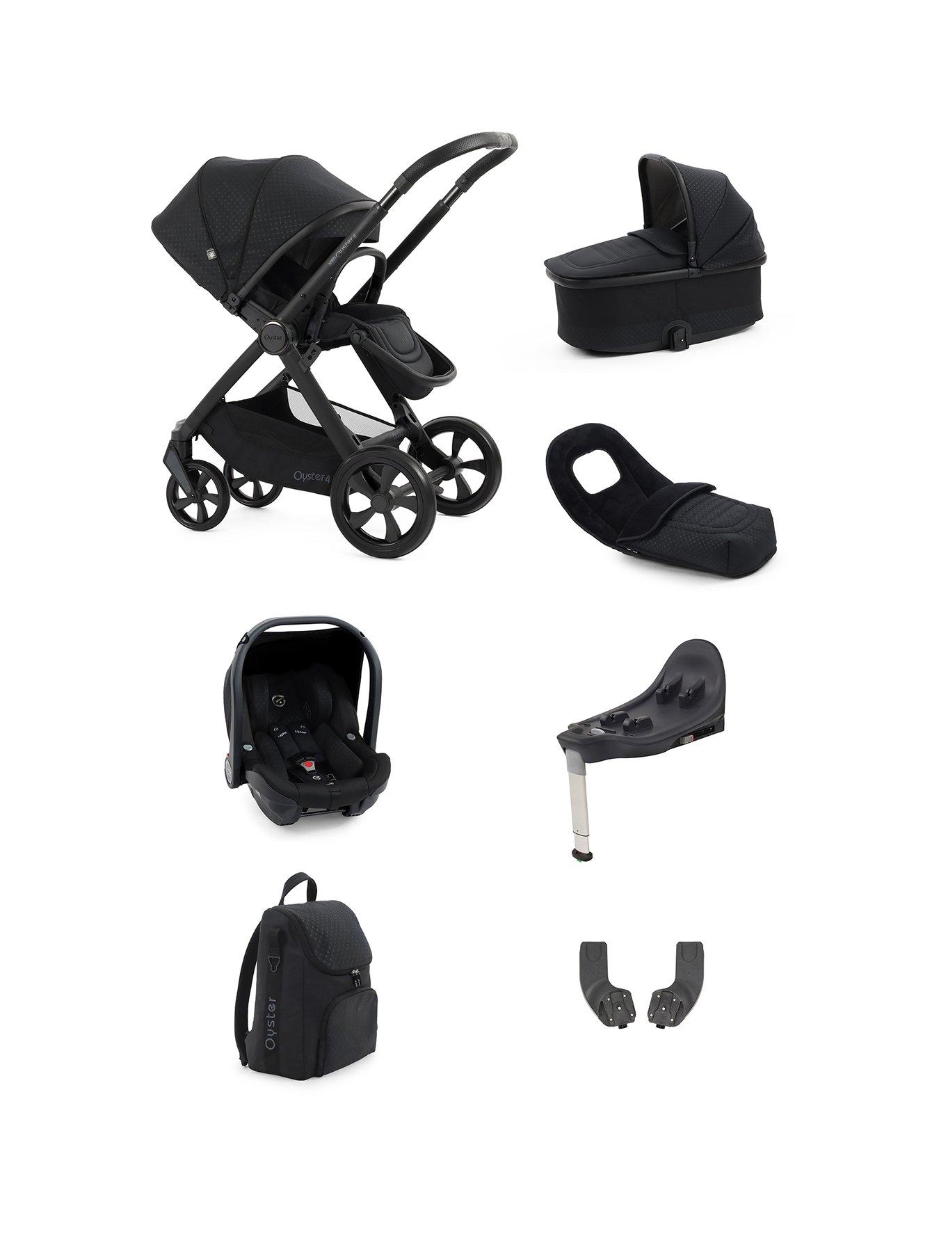 Oyster 4 Luxury Pushchair Bundle - Raven