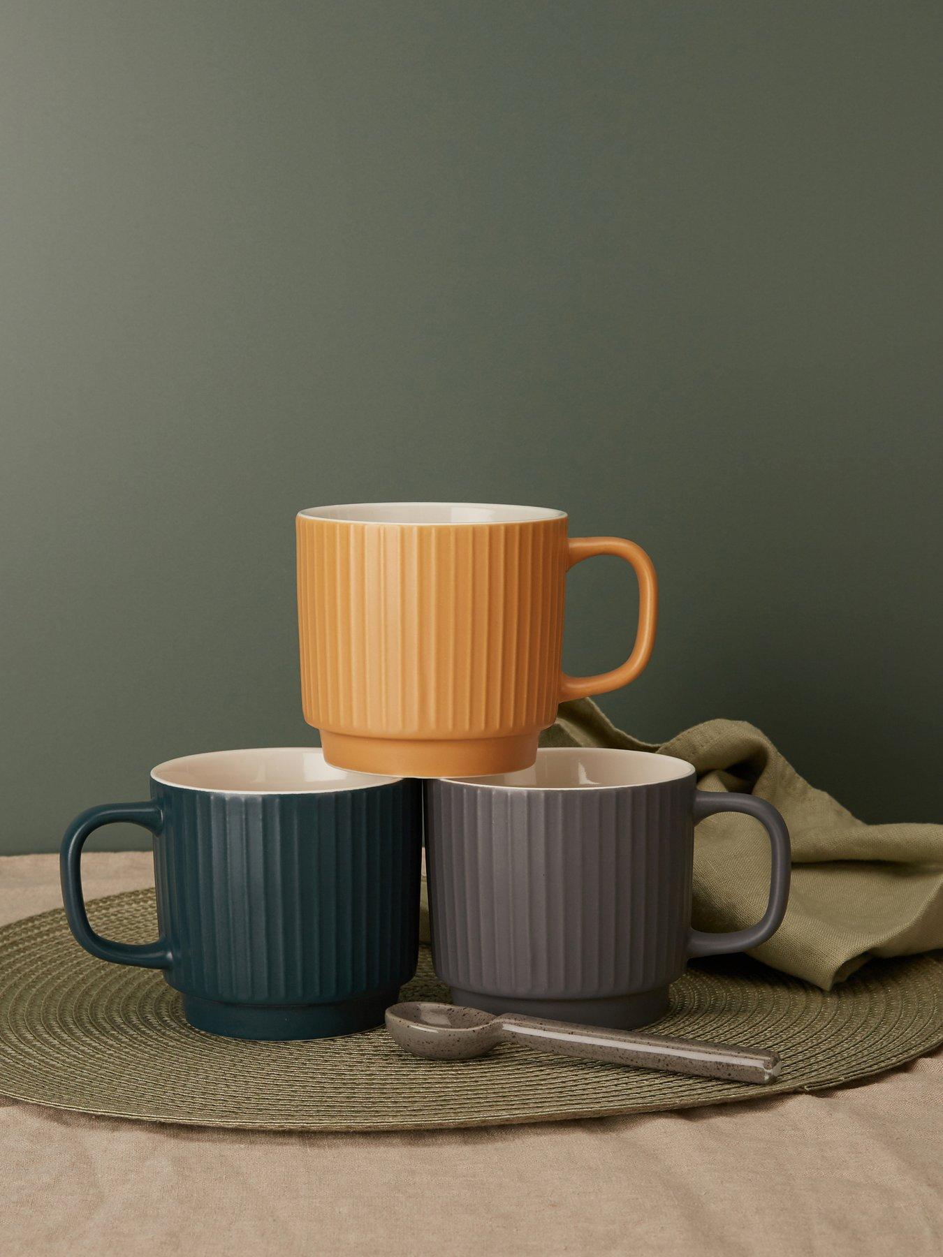  image of waterside-set-of-4-matt-ribbed-mugs