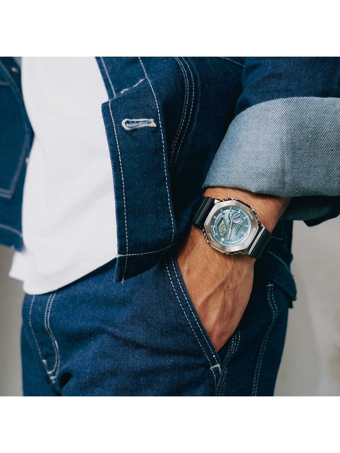  image of g-shock-g-shock-gbm-2100a-1a2er-metal-covered-bluetooth-range