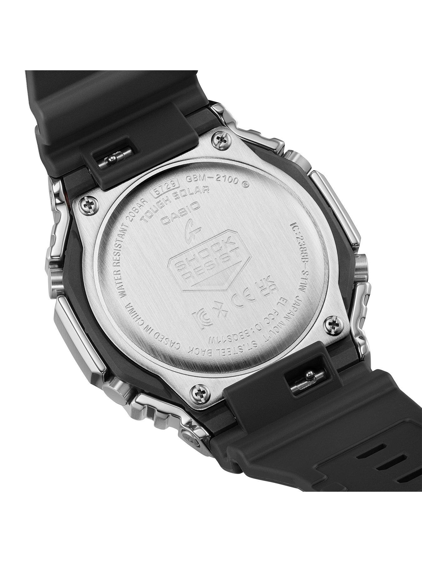  image of g-shock-g-shock-gbm-2100a-1a2er-metal-covered-bluetooth-range