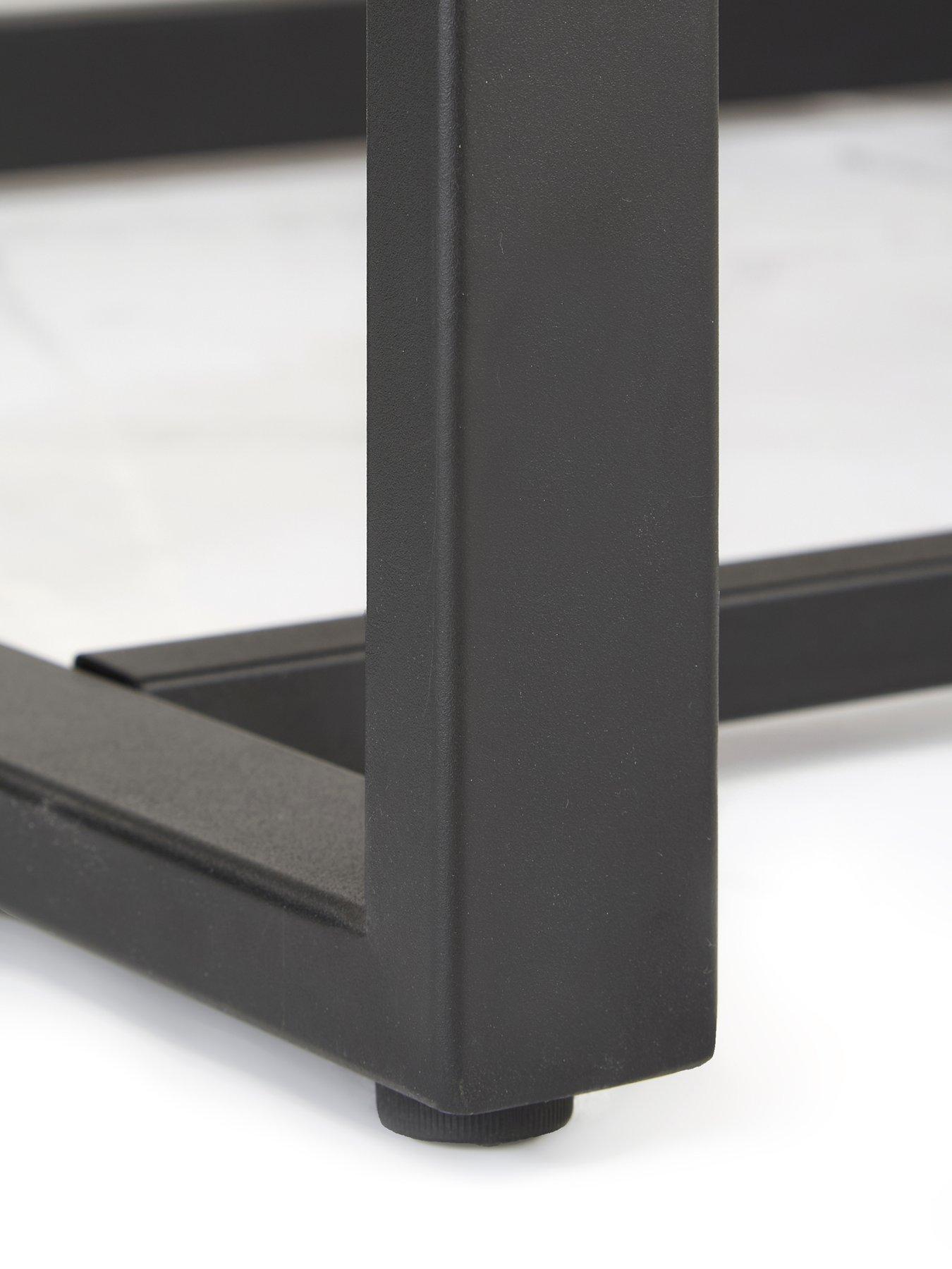  image of very-home-harlem-mid-oak-dining-table-amp-2-benches-fsc-certified