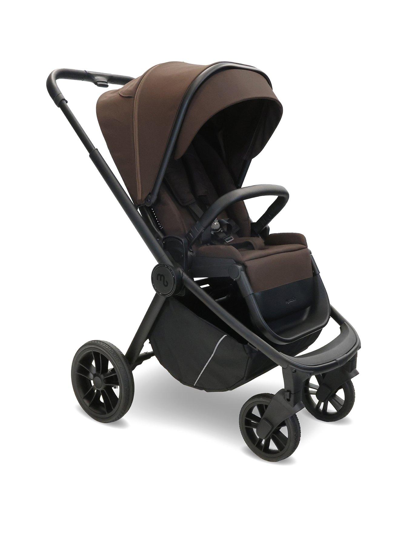  image of my-babiie-mb450i-3-in-1-travel-system-chocolate