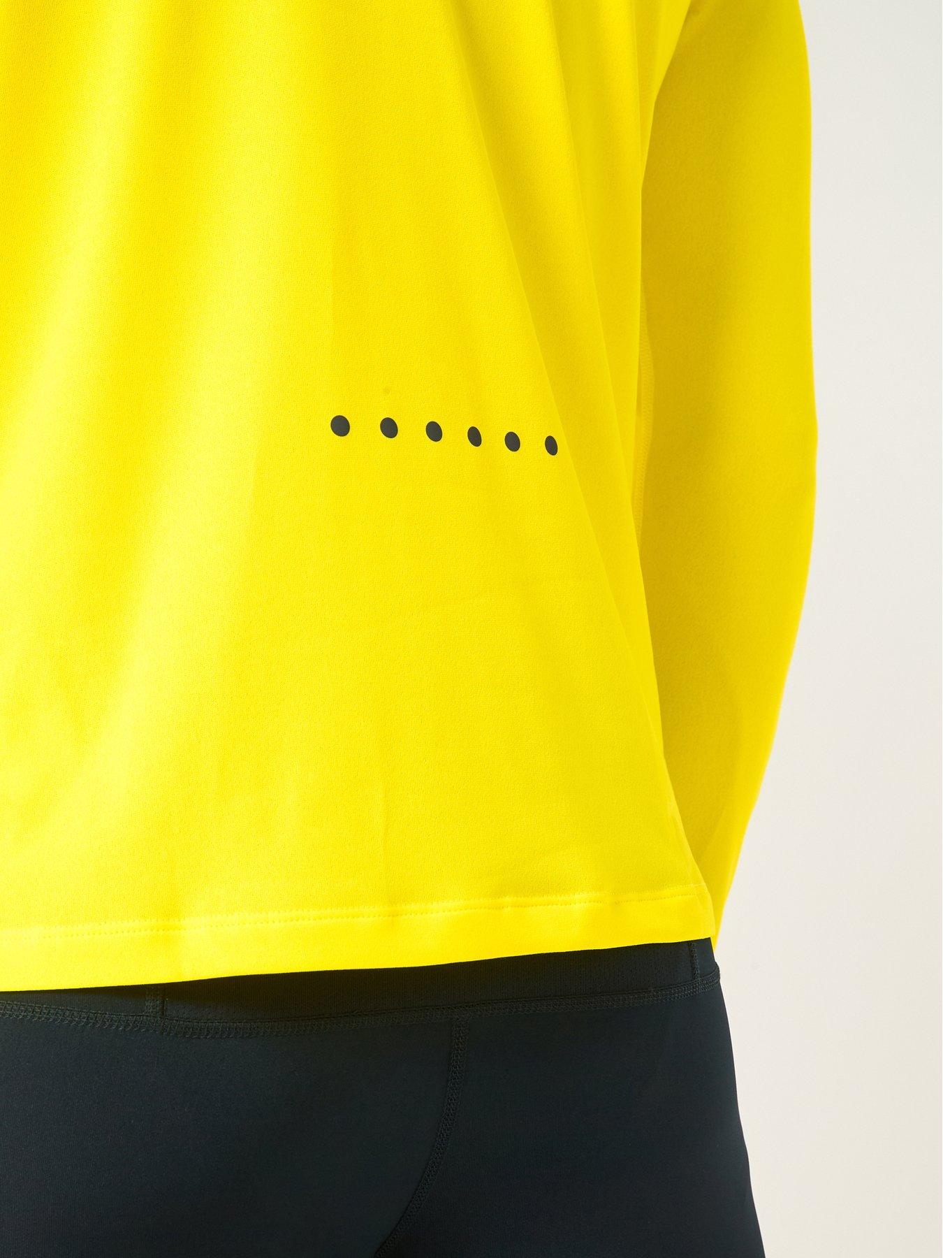 Image 5 of 6 of Ronhill Men's Running Core Long Sleeve Tee - Yellow