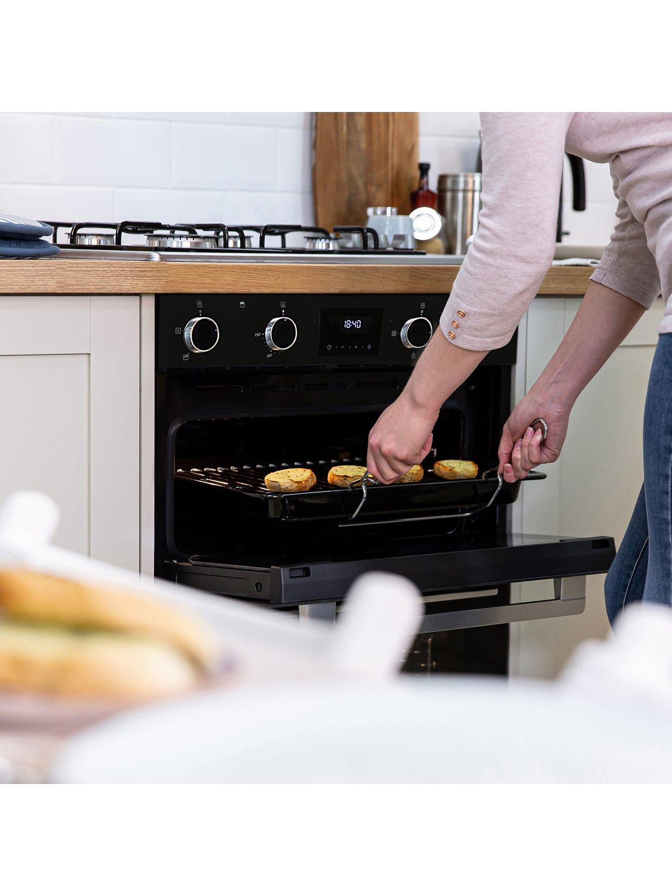 Image 3 of 7 of Russell Hobbs RH72DEO1001B/01 Built-In 72CM High Electric Double Oven in Black