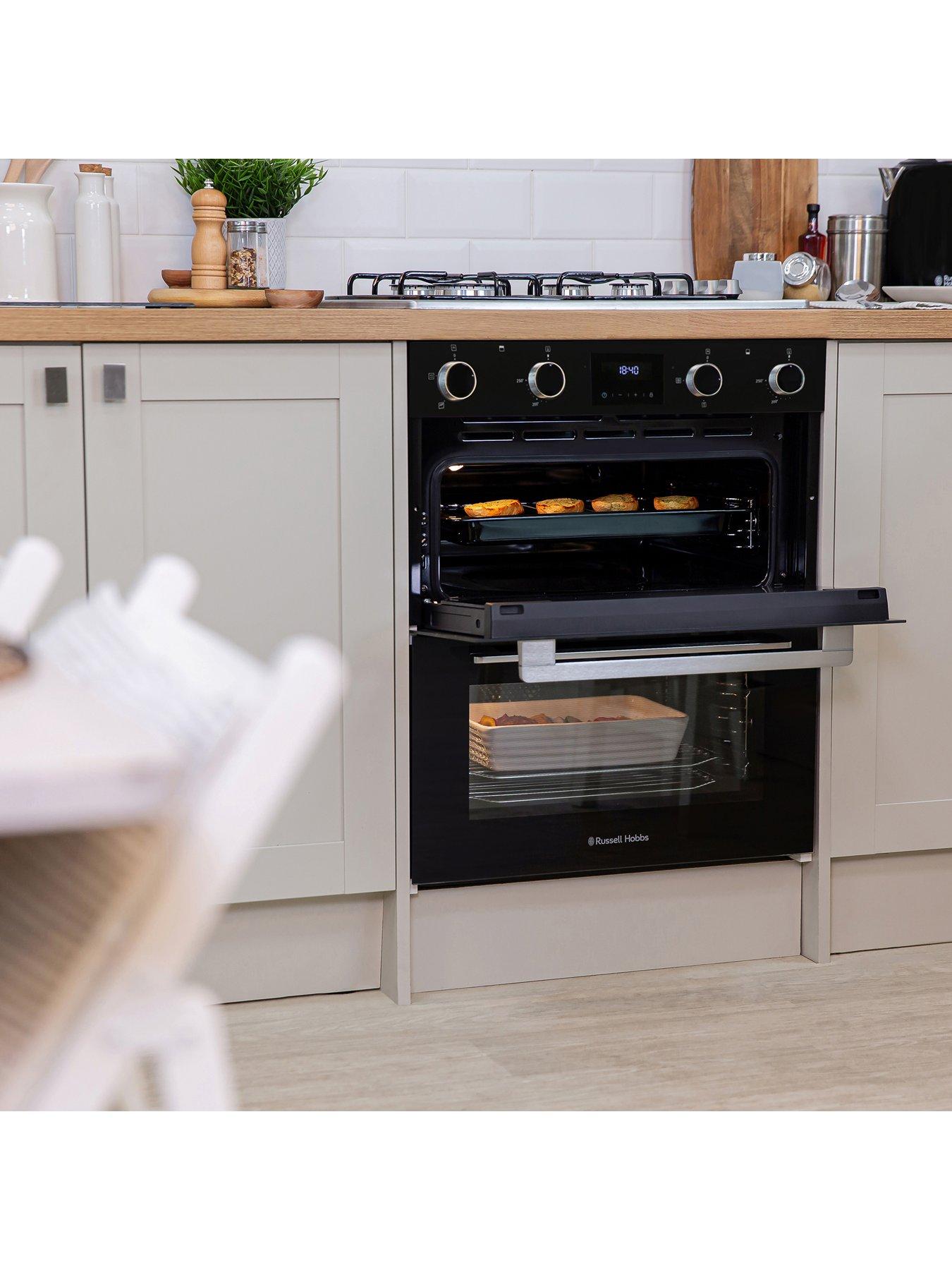 Image 5 of 7 of Russell Hobbs RH72DEO1001B/01 Built-In 72CM High Electric Double Oven in Black