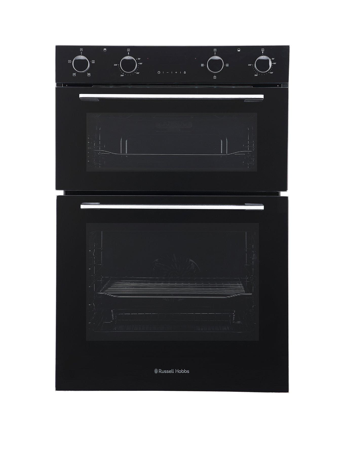 russell-hobbs-rh89deo2001b01-built-in-89cm-high-electric-double-oven-in-black