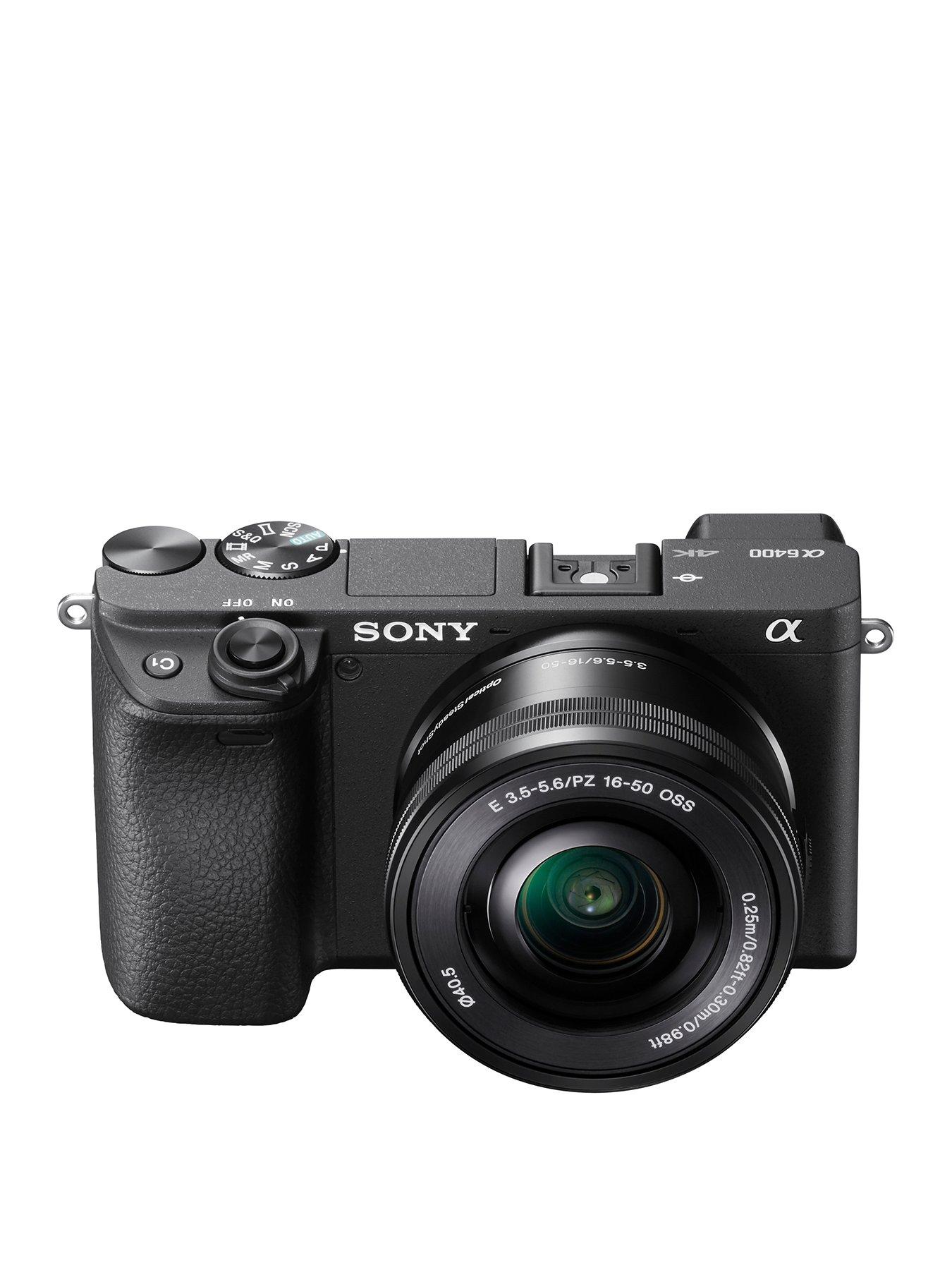  image of sony-a6400-e-mount-compact-mirrorless-camera-with-16-50mm-power-zoom-lens