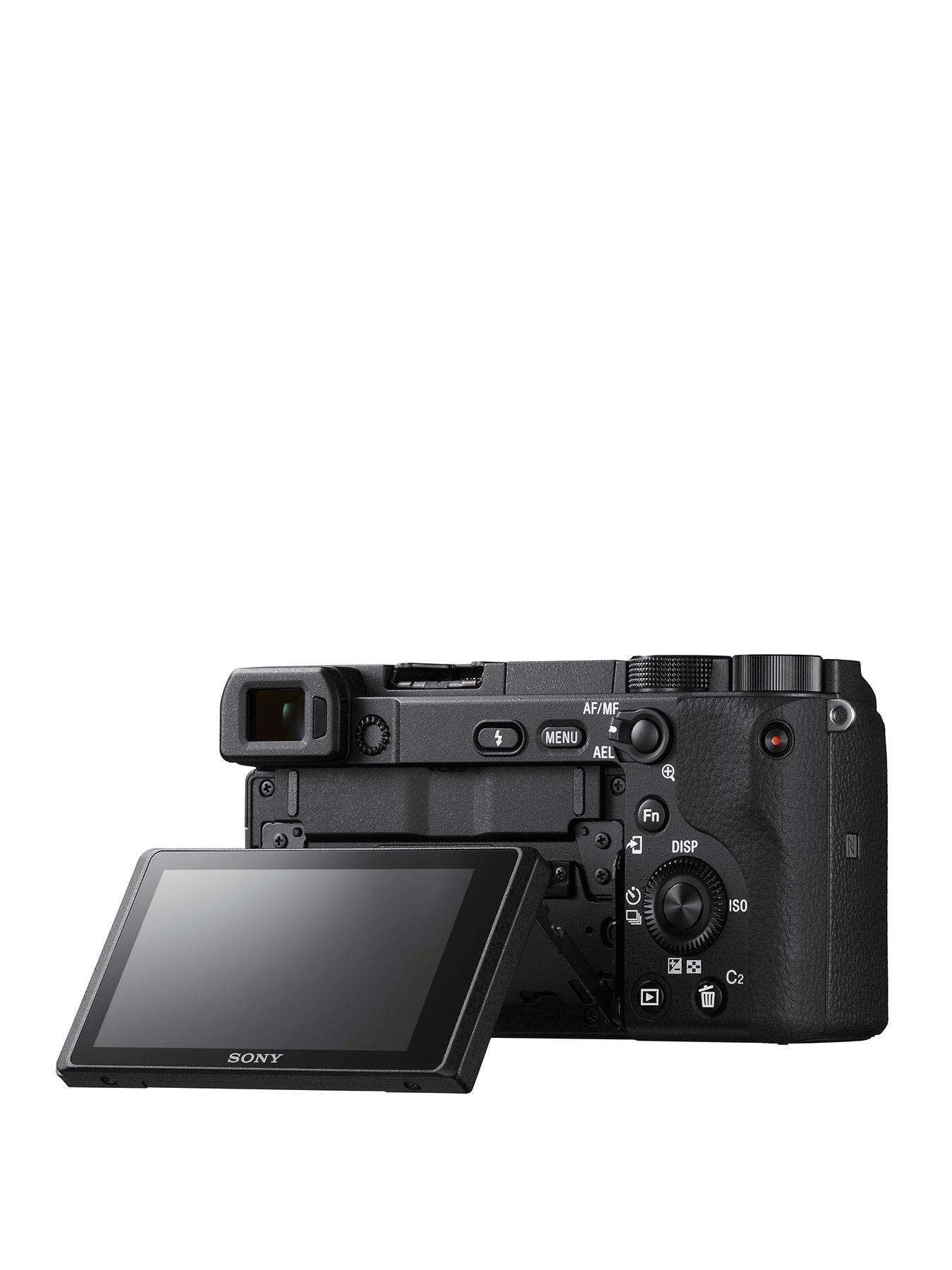  image of sony-a6400-e-mount-compact-mirrorless-camera-with-16-50mm-power-zoom-lens