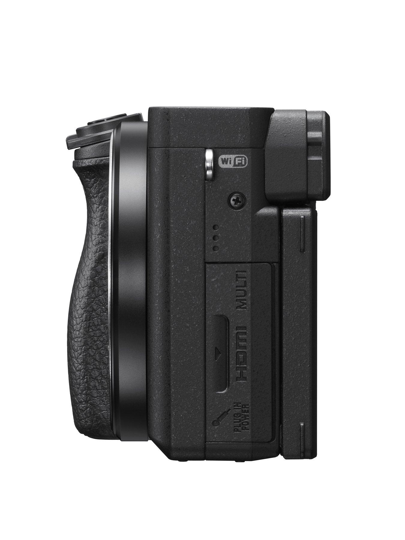 image of sony-a6400-e-mount-compact-mirrorless-camera-with-16-50mm-power-zoom-lens