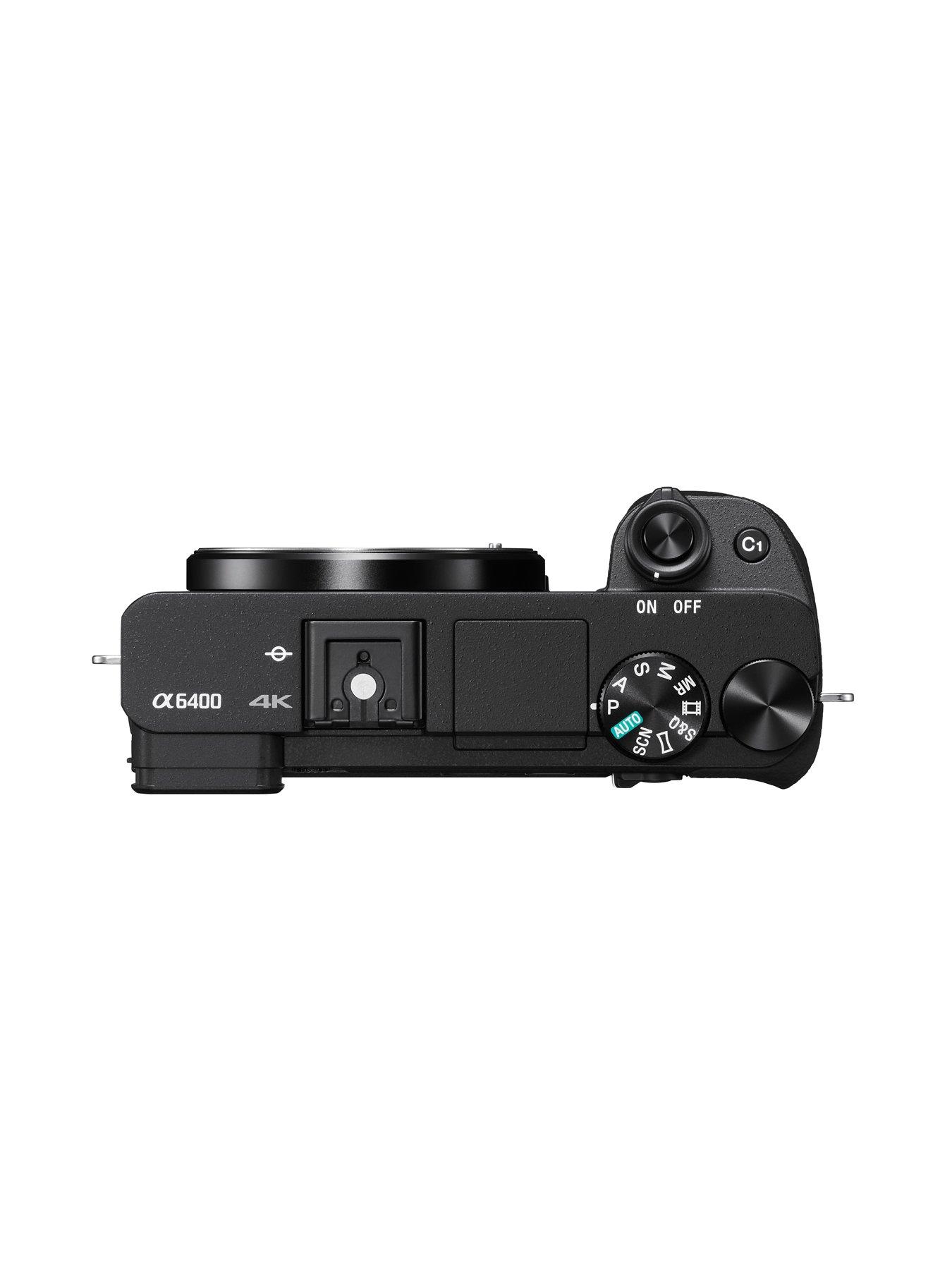  image of sony-a6400-e-mount-compact-mirrorless-camera-with-16-50mm-power-zoom-lens