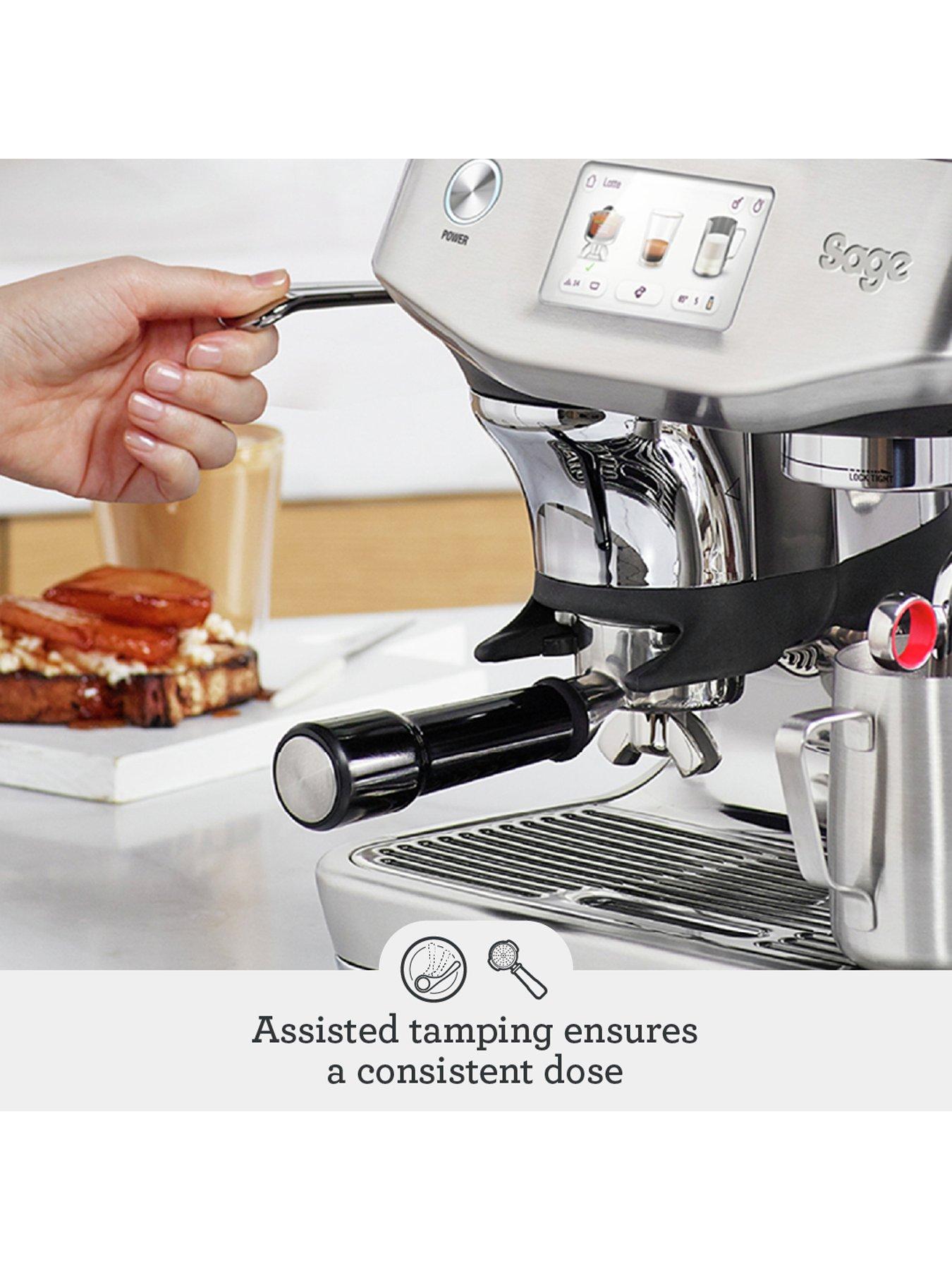  image of sage-the-barista-touch-impress-coffee-machine-stainless-steel