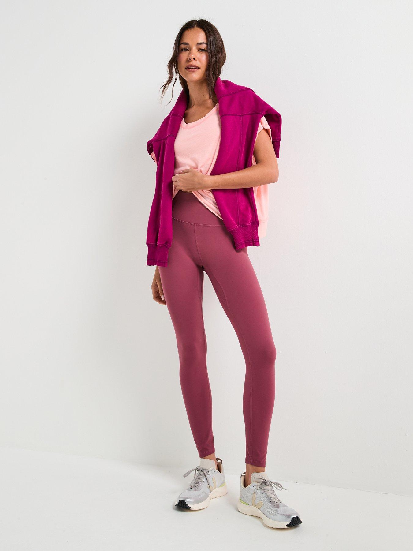 Image 3 of 6 of FP Movement Womens Training Never Better Leggings - Pink